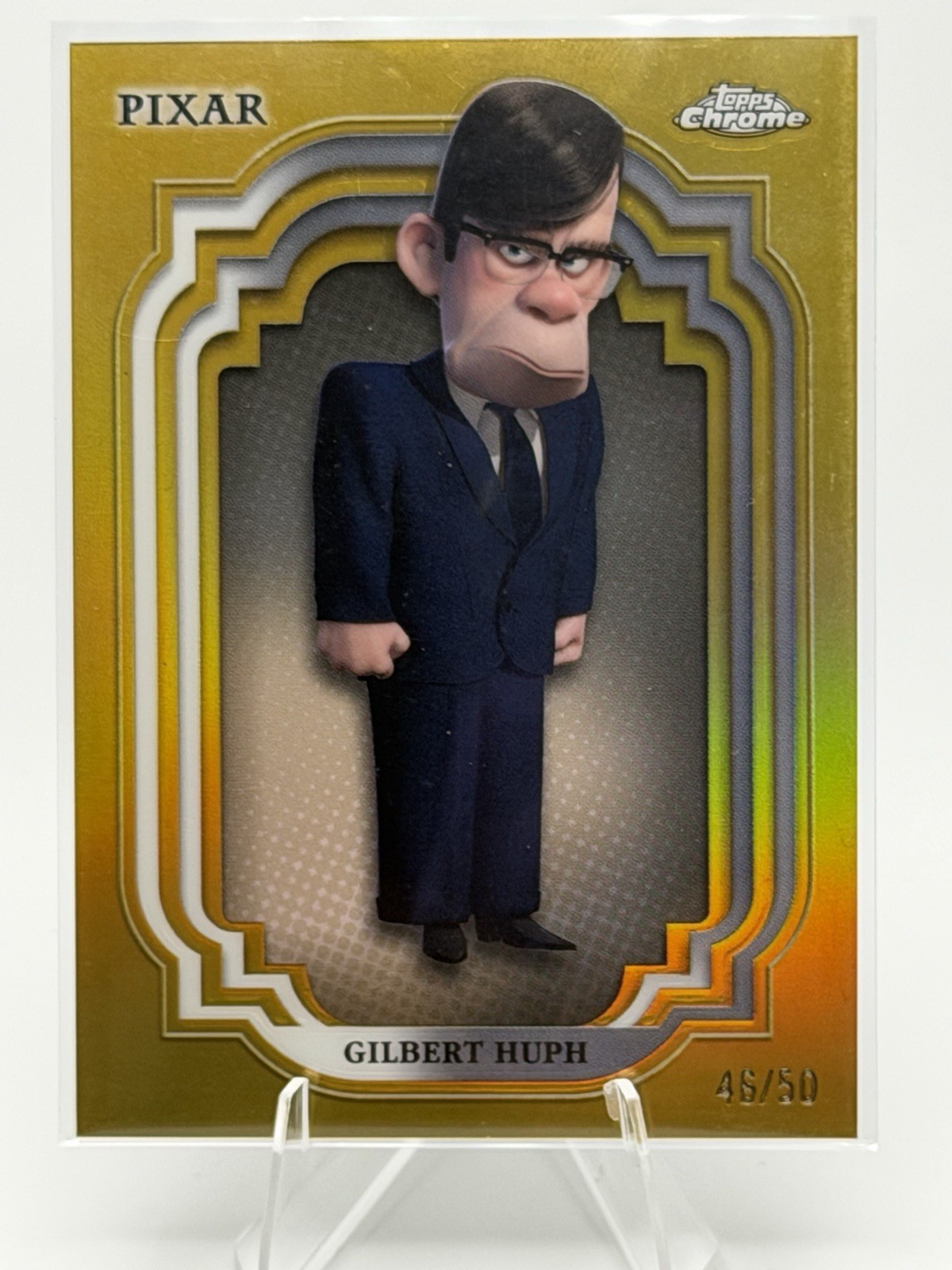 2024 Topps Chrome Disney Gold Refractor Gilbert Huph /50