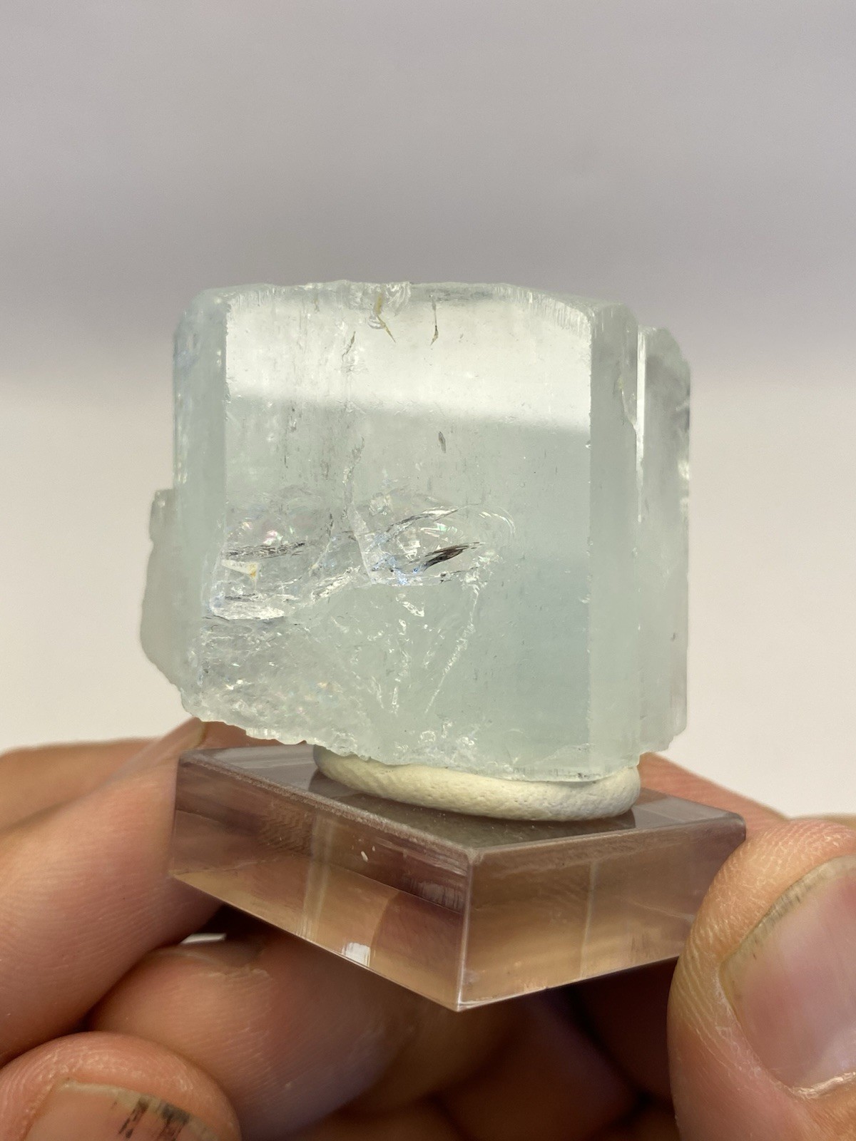 Sky Blue Shigar Valley Aquamarine Crystal - 