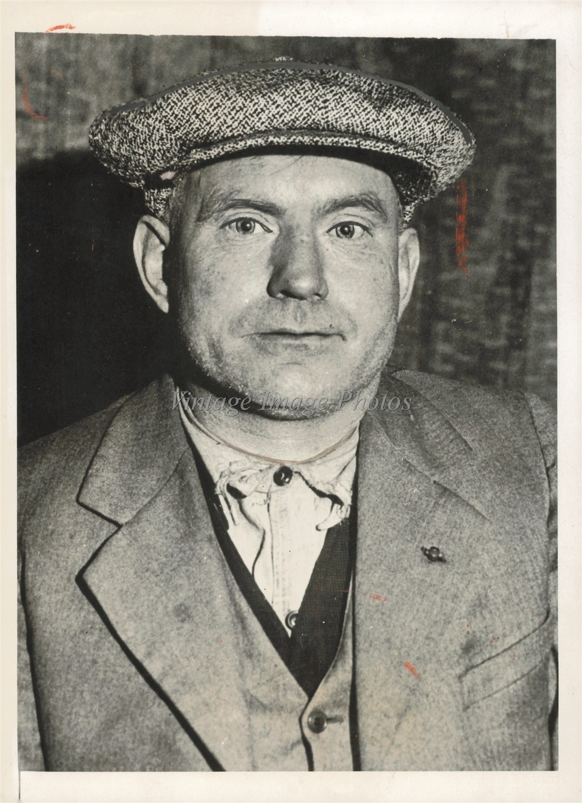 1931 London Harry Coventry Suit Hat Photo 5X7