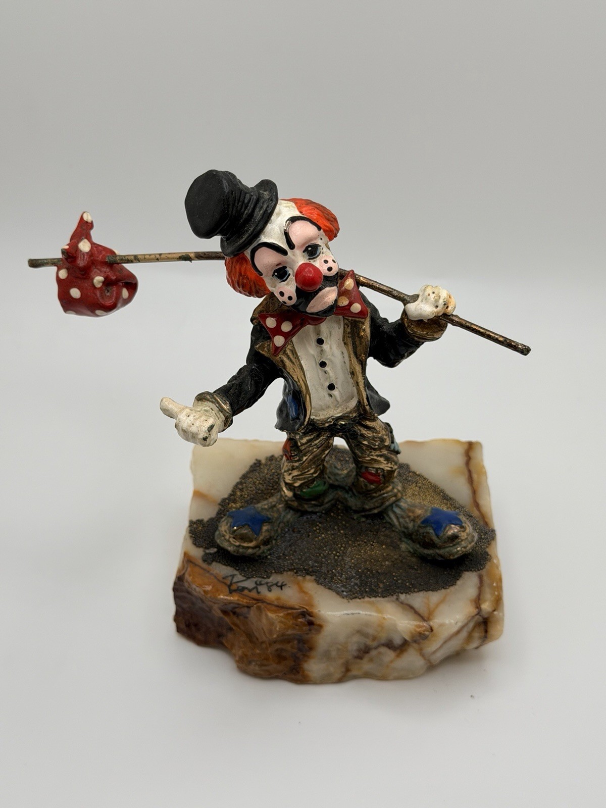 Vintage 1984 RON LEE Joe Hobo Clown HITCHHIKING 7