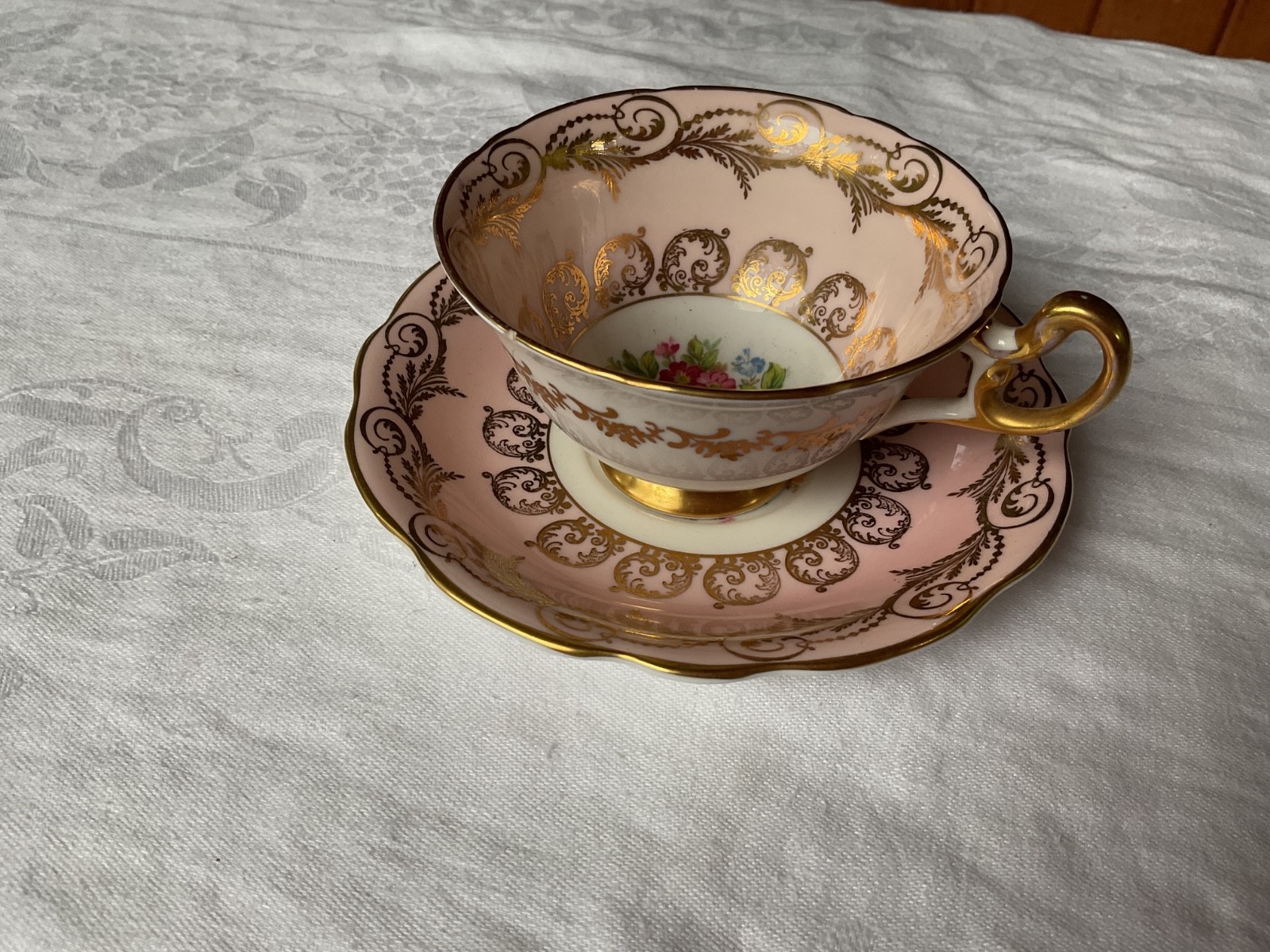 VINTAGE EB FOLEY TEACUP AND SAUCER VINTAGE EB FOLEY TEACUP AND SAUCER