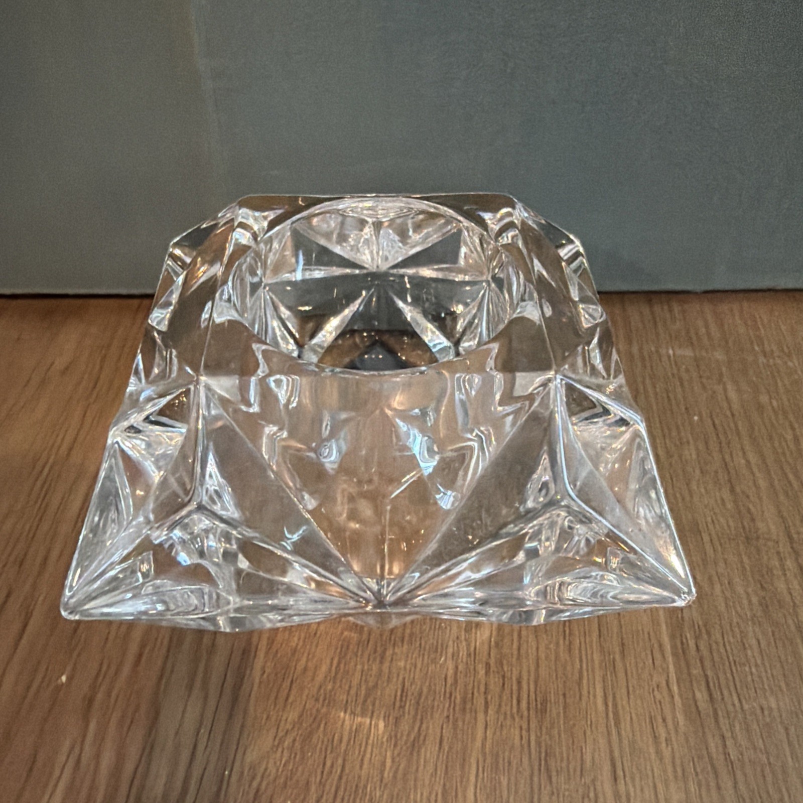 Discontinued Partylite Quad Prism Lead Crystal Votive Candle Holder P0129 Discontinued Partylite Quad Prism Lead Crystal Votive Candle Holder P0129