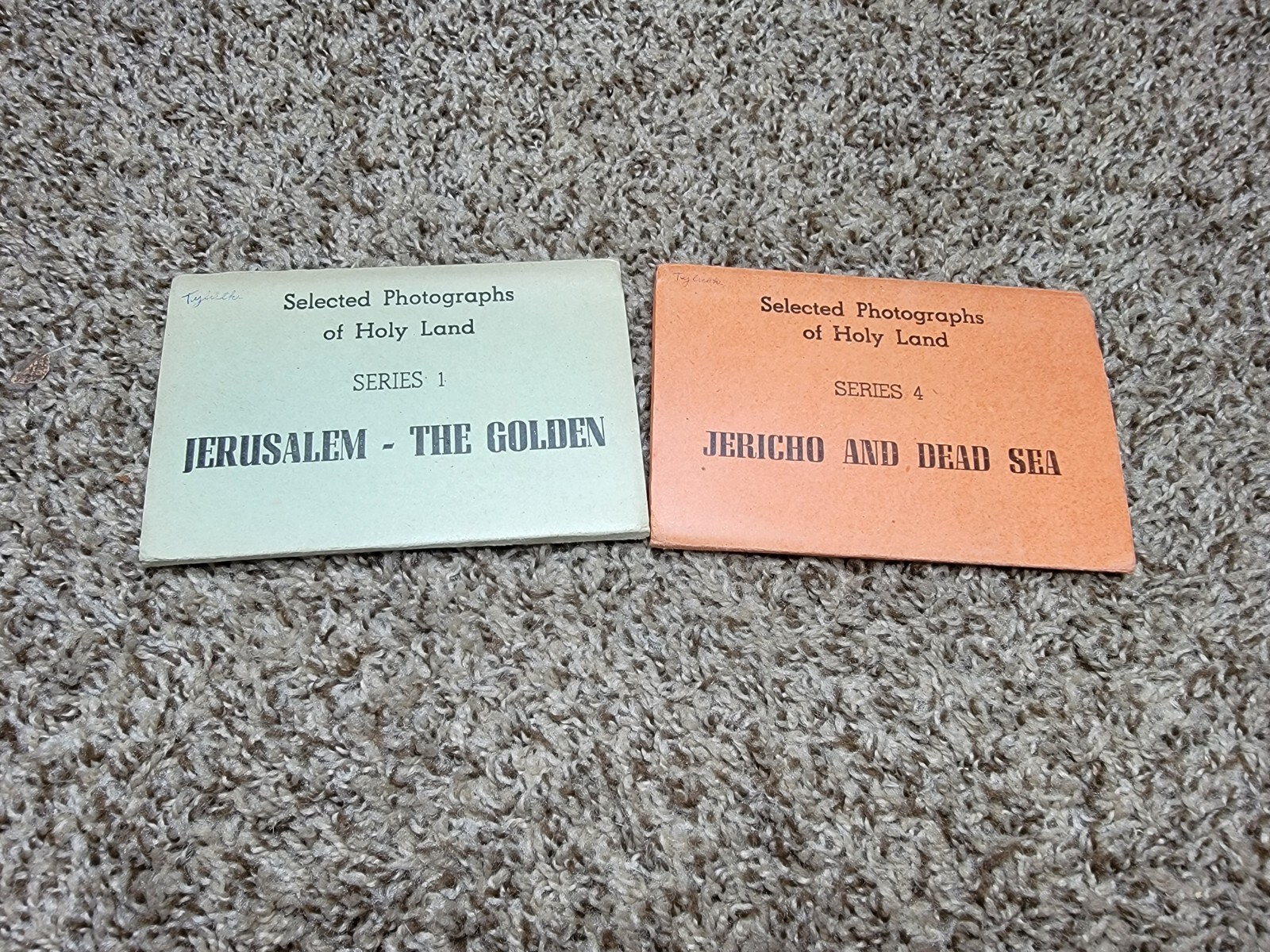 JORDAN Jerusalem RPPC 1910\'s Photos of HOLY Land Series 1 &4 by Rex Studio