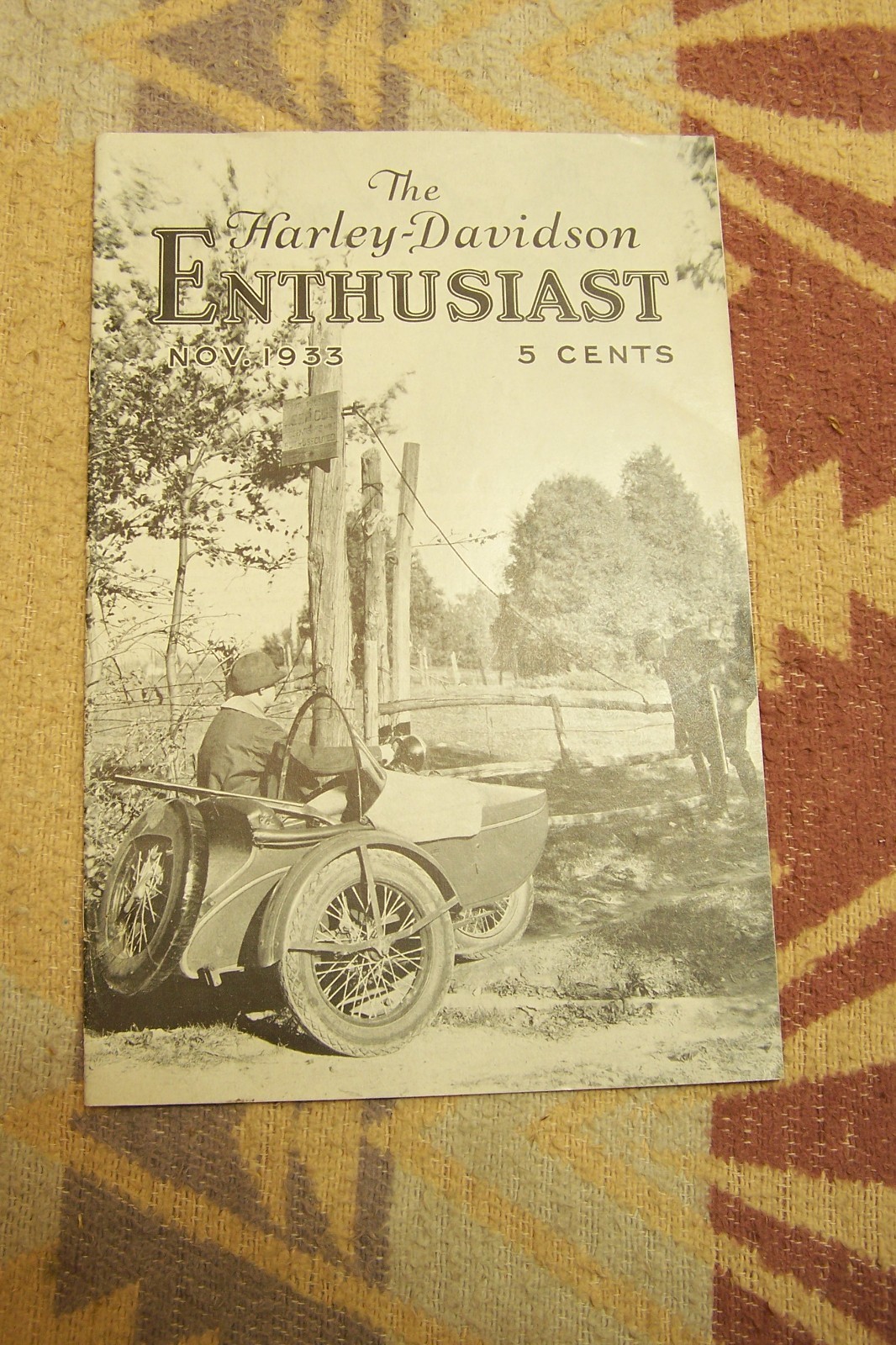 VERYVERY NICE 1933 HARLEY DAVIDSON ENTHUSIAST MAGAZINE PUBLICATION SANTA BARBARA VERYVERY NICE 1933 HARLEY DAVIDSON ENTHUSIAST MAGAZINE PUBLICATION SANTA BARBARA