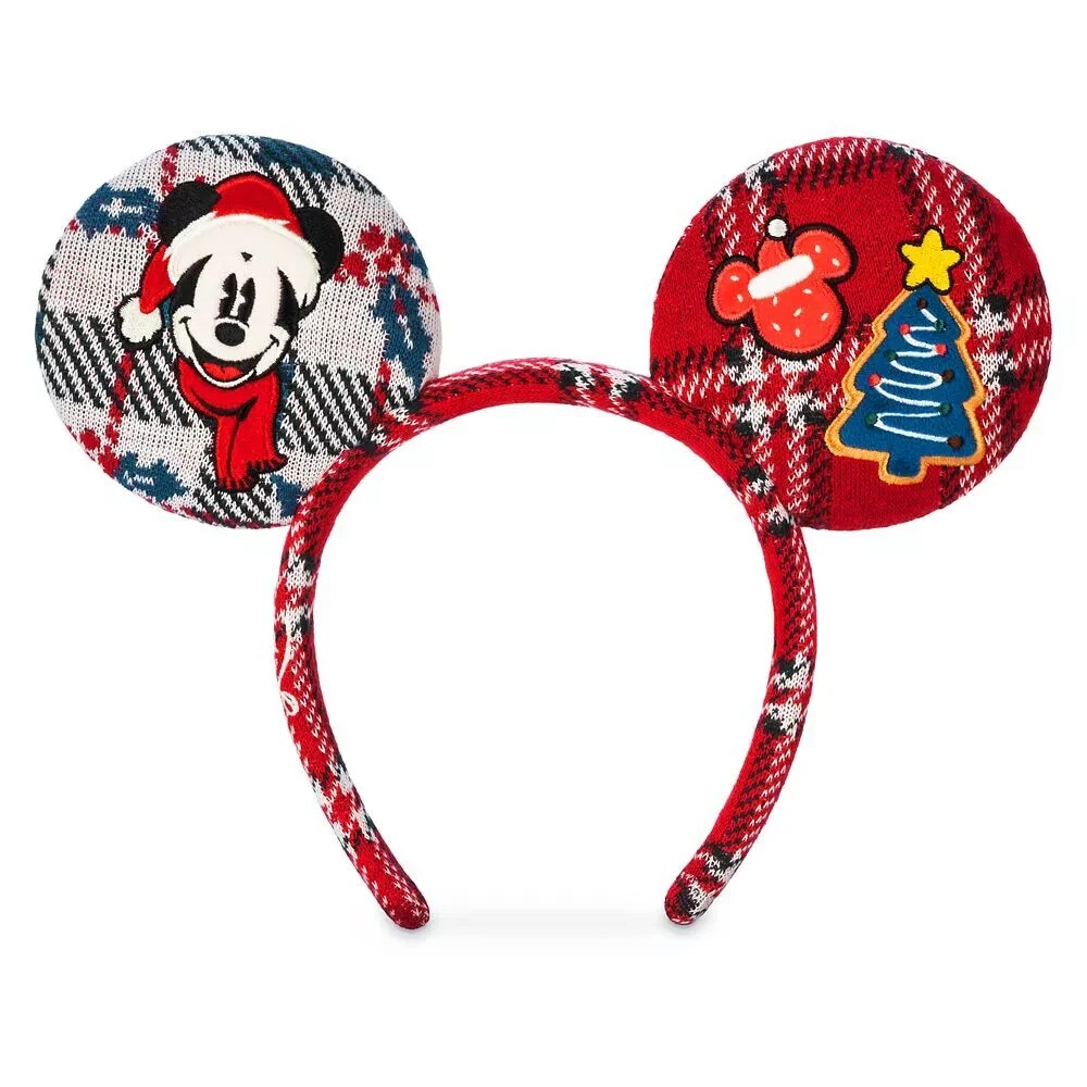 2021 Disney Spirit Jersey Mickey Mouse Holiday Sweater Ear Headband 2021 Disney Spirit Jersey Mickey Mouse Holiday Sweater Ear Headband
