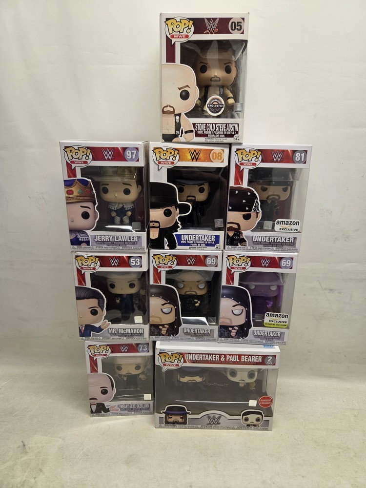 FUNKO POP WWE WRESTLING BUNDLE FUNKO POP WWE WRESTLING BUNDLE