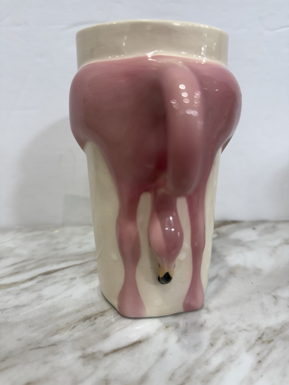 Flamingo Mug -Ronnie's Ceramic Company 1980’s Vintage Funny Cute Pink Coffee Tea Flamingo Mug -Ronnie's Ceramic Company 1980’s Vintage Funny Cute Pink Coffee Tea