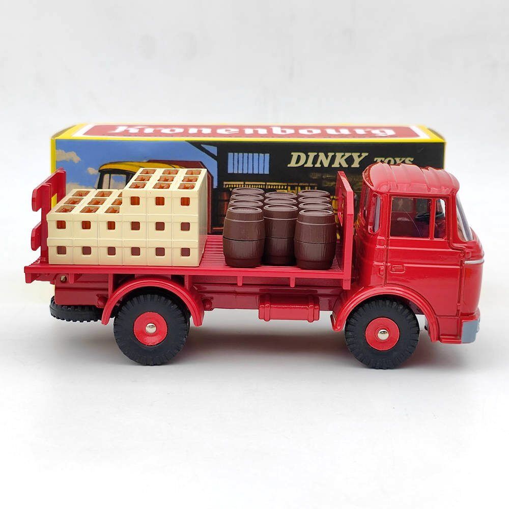 Atlas Dinky toys 588 Plateau Brasseur Berliet GAK Camion Diecast Models Red