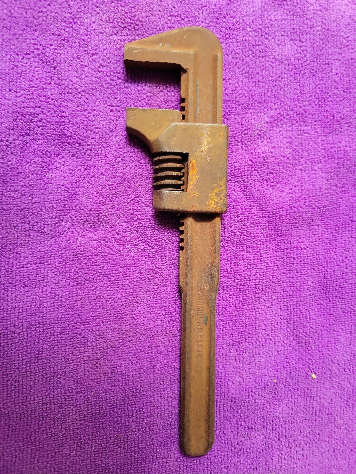 Fairmount Cleve Adjustable Monkey Wrench 11” Long USA