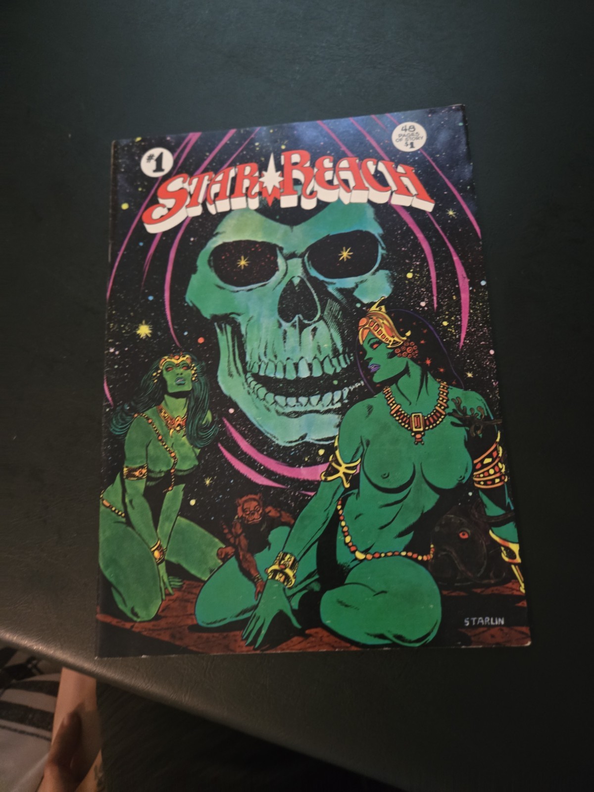 STAR REACH #1 1974- 2ND PRINT- JIM STARLIN AND HOWIE CHAYKIN- STAR REACH #1 1974- 2ND PRINT- JIM STARLIN AND HOWIE CHAYKIN-