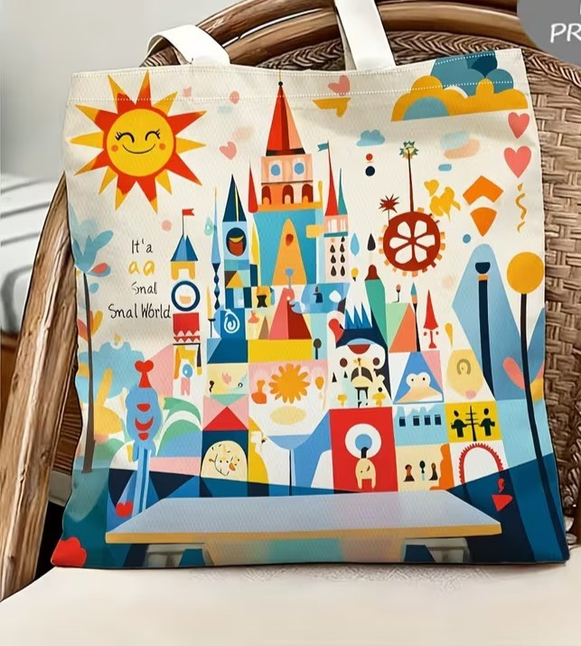 Disney Parks It's A Small World Tote Bag