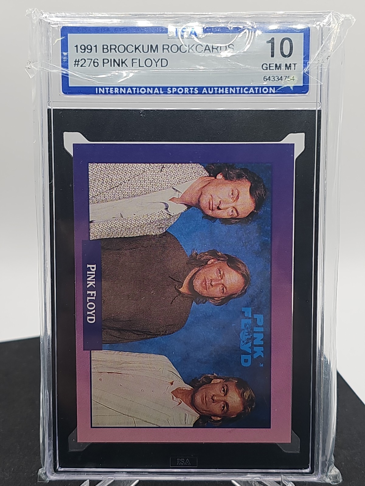 1991 Brockum RockCards Pink Floyd ISA 10 RARE #276 LOW POP 