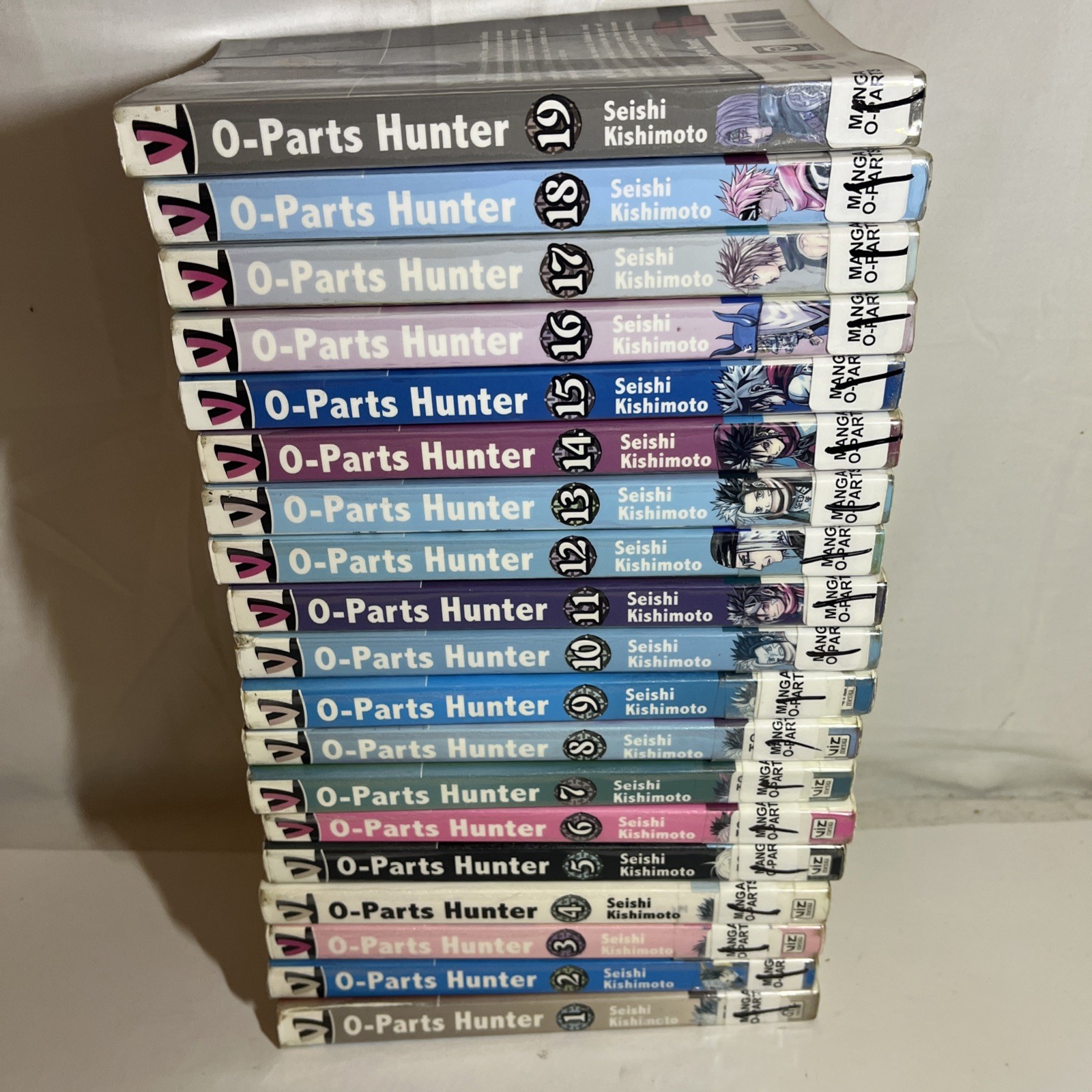 O-Parts Hunter Complete Manga Set 1-19 English
