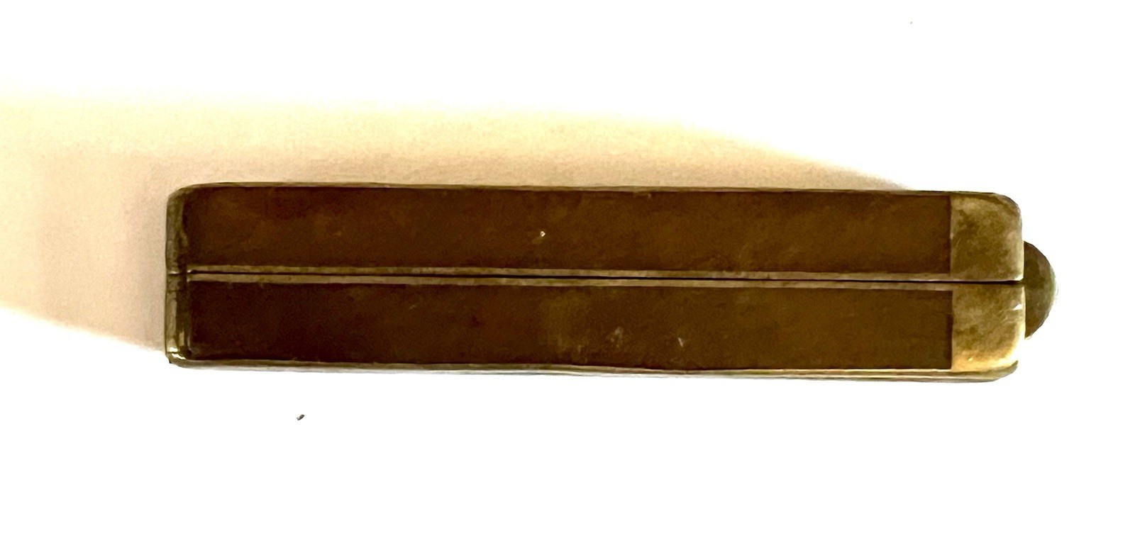 Vintage Boxwood & Brass Rule 12