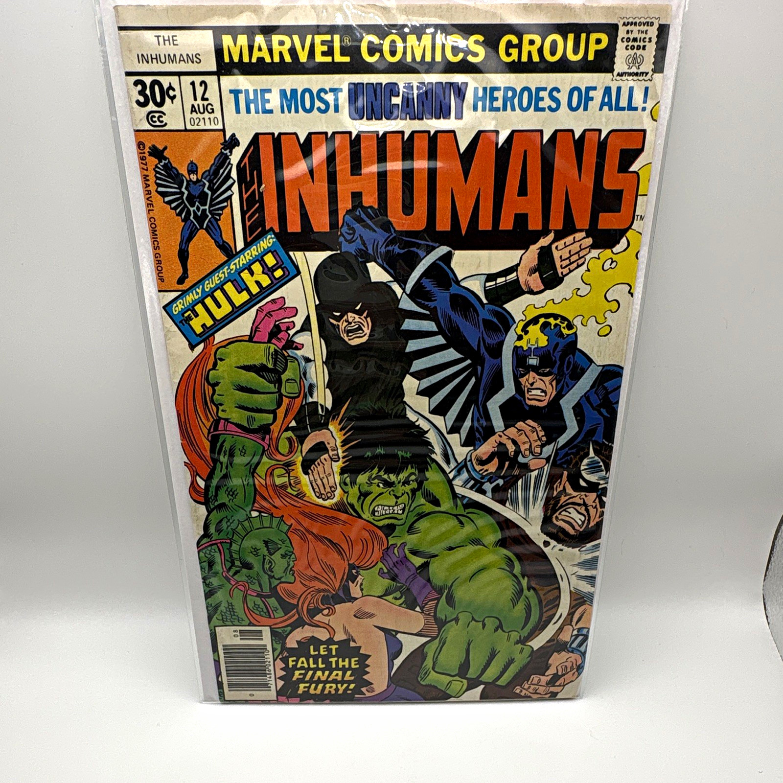 Marvel Comics Group The Inhumans #12 (1977 Bronze Age) Hulk Single Issue