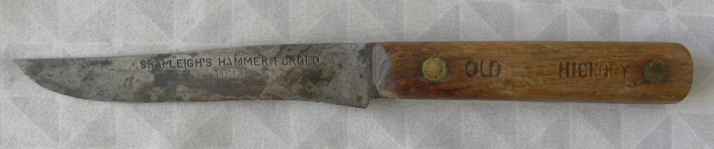 Vintage Shapleigh's Hammer Forged 1843 Old Hickory Handle, 9 1/2