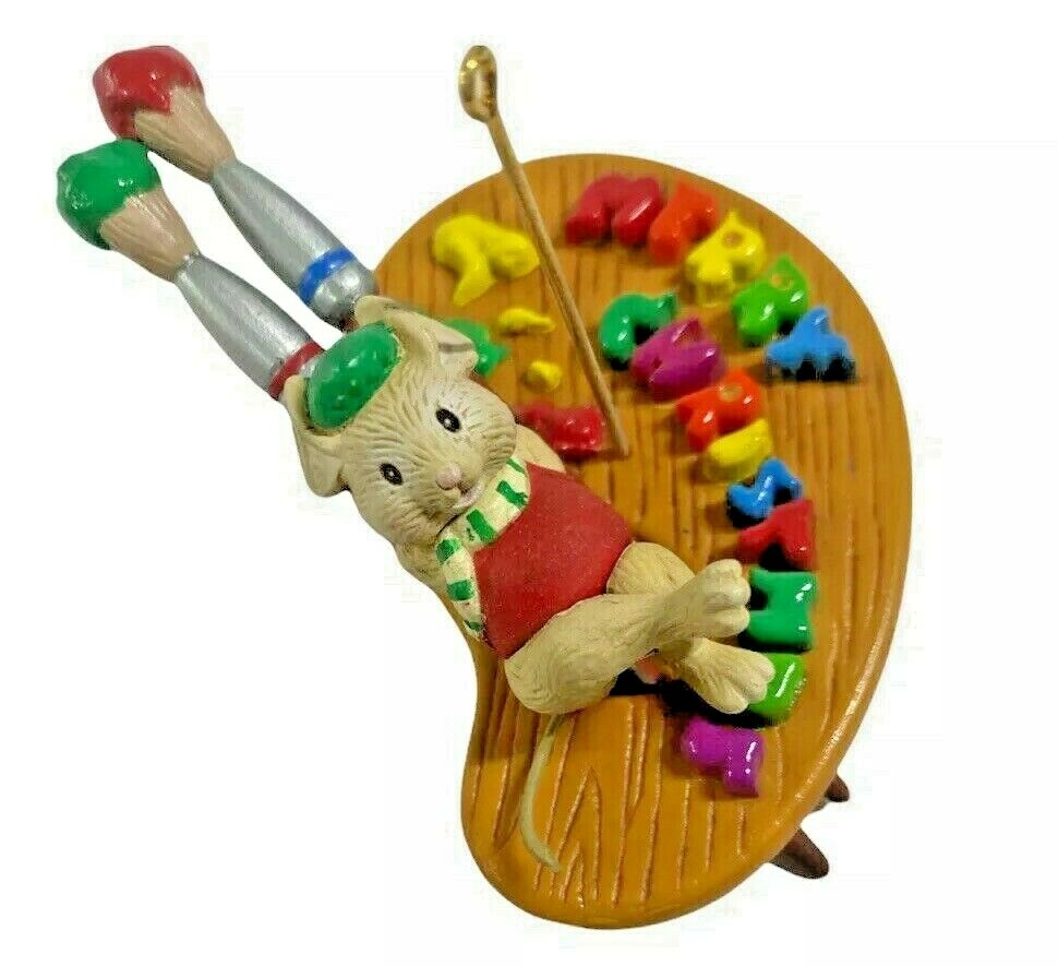 Vintage 1993 Enesco Designed With You In Mind Christmas Ornament 