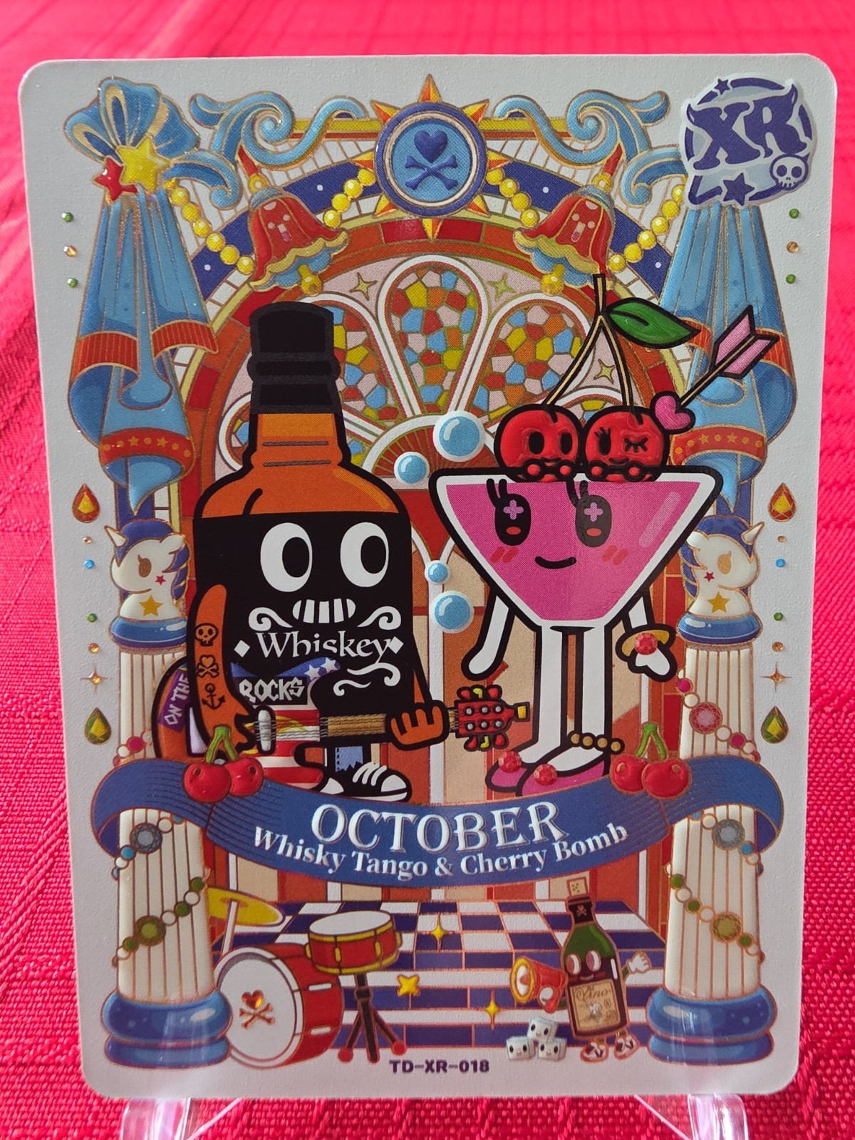 KAYOU Tokidoki Series 2 October 10/27 TD-XR-018 Whiskey Tango and Cherry Bomb