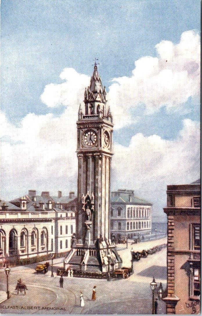 Albert Memorial, BELFAST, Ireland Postcard - Tucks Oilette Albert Memorial, BELFAST, Ireland Postcard - Tucks Oilette