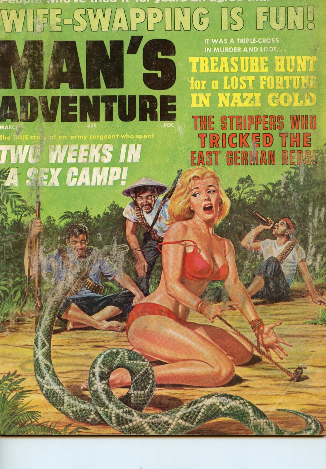 MAN'S ADVENTURE - March, 1966 edition MAN'S ADVENTURE - March, 1966 edition
