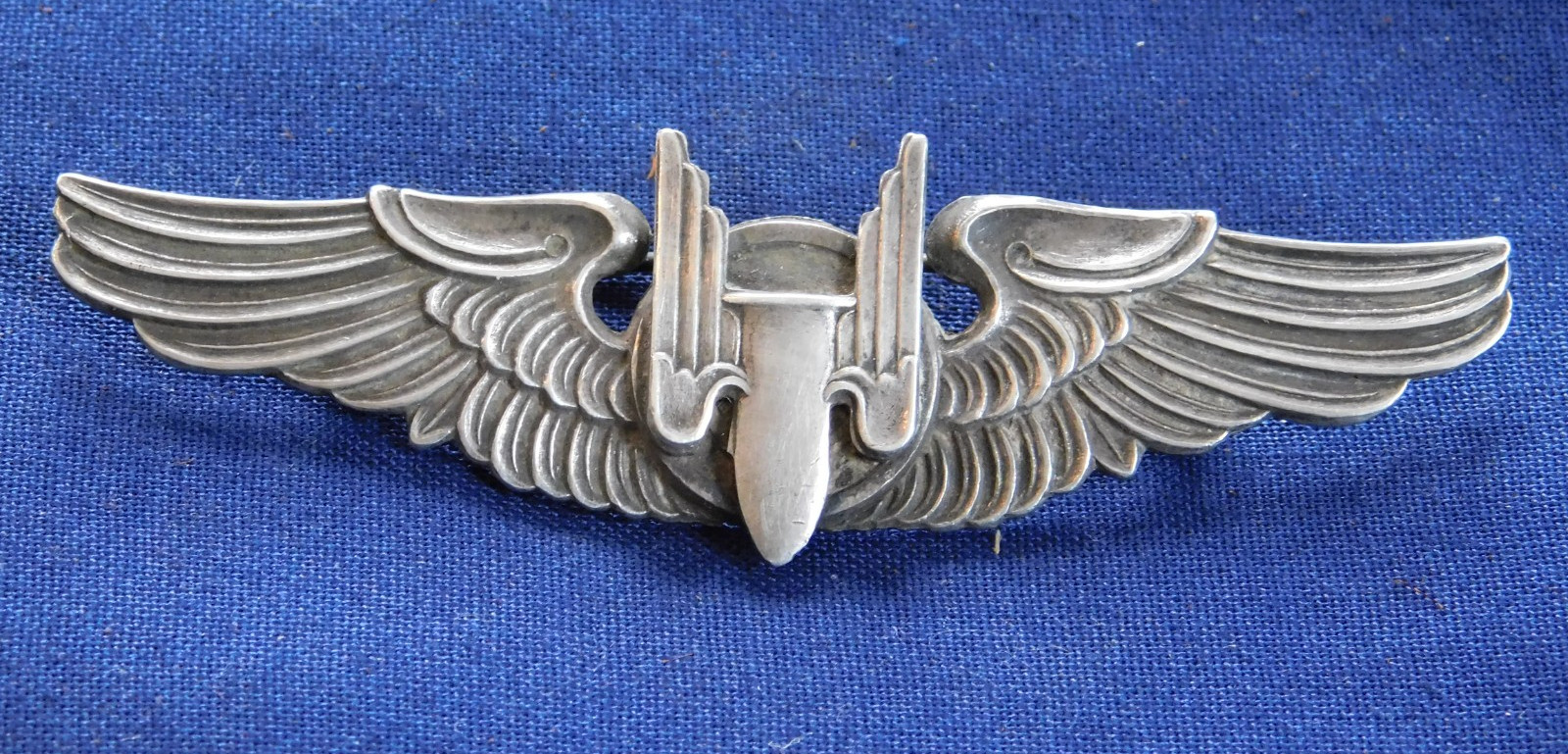 A+ WWII US Army Aerial Gunner Wing Pin 3\