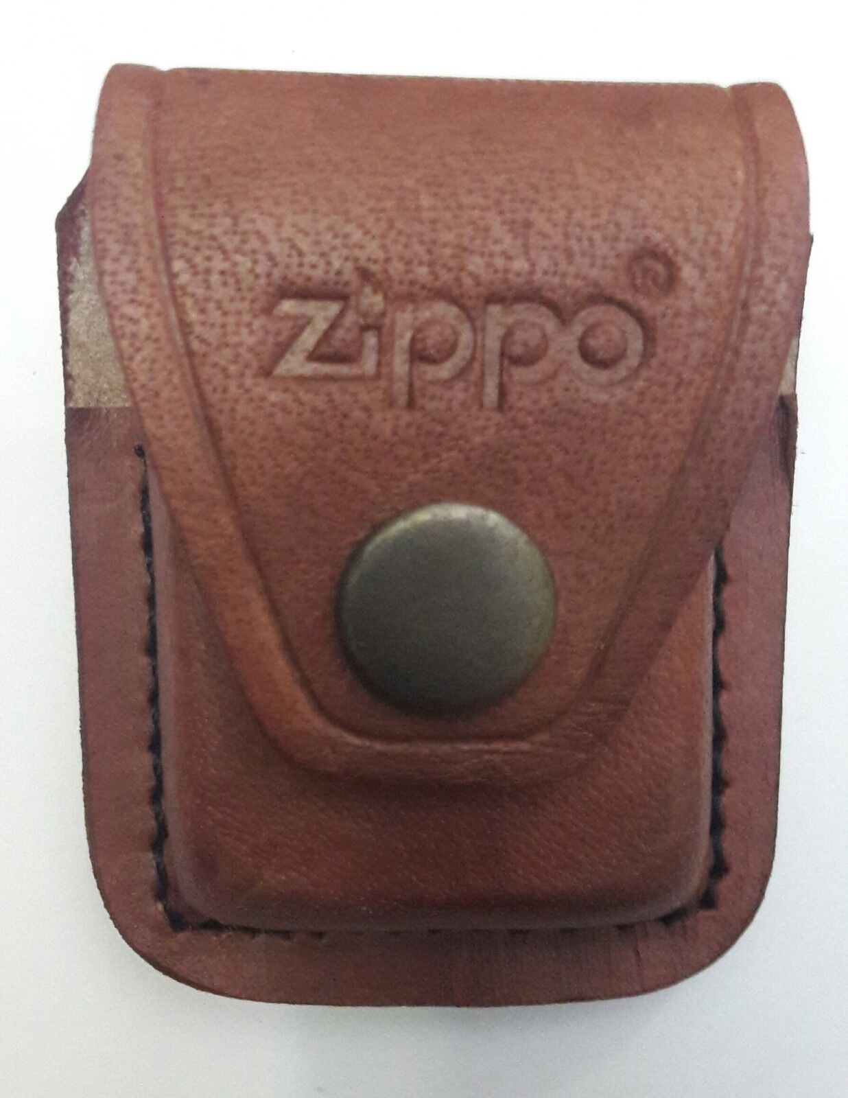 Zippo Lighter Leather Case Pouch Holder Cover With Loop New In Different Color