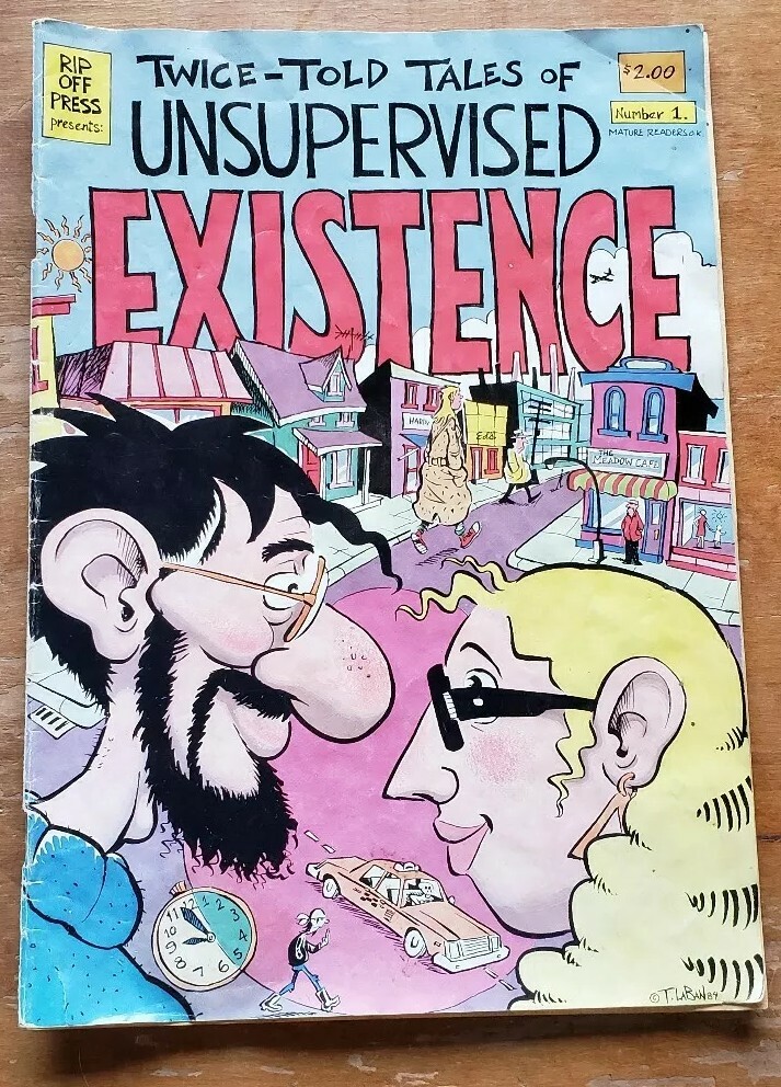 TWICE-TOLD TALES OF UNSUPERVISED EXISTENCE #1 UNDERGROUND COMIX 1989 LABAN..NICE TWICE-TOLD TALES OF UNSUPERVISED EXISTENCE #1 UNDERGROUND COMIX 1989 LABAN..NICE