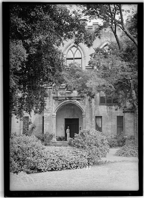 Photo:Milledgeville Georgia Old State Capitol South Entrance 1936 HABS