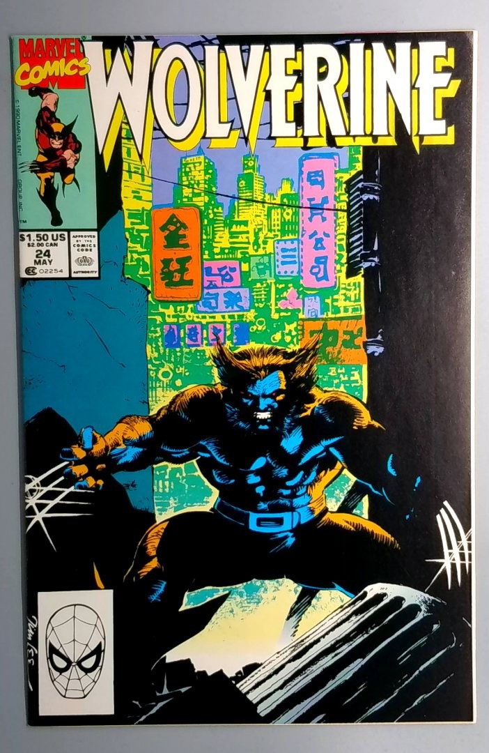Wolverine #24 NM- Marvel 1990