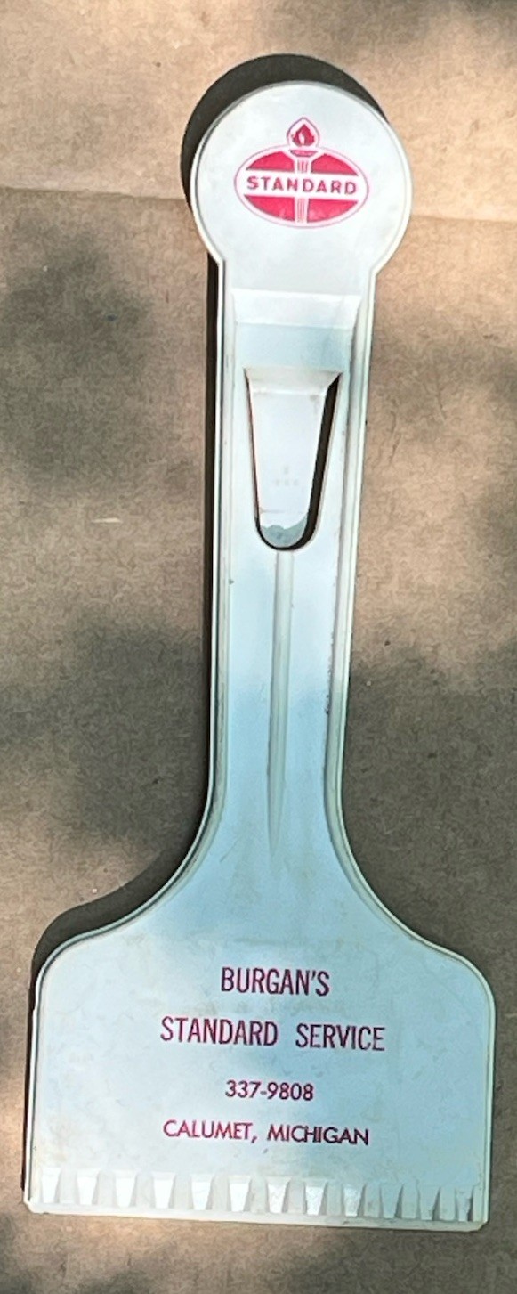 vintage burgans standard service ice scraper calumet michigan keweenaw yooper vintage burgans standard service ice scraper calumet michigan keweenaw yooper