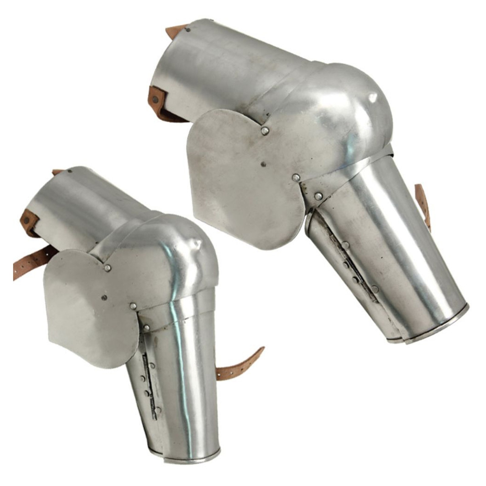 Medieval 15th Century Italian Arm Armor Set 16 Gauge Steel Combat Reenactment Medieval 15th Century Italian Arm Armor Set 16 Gauge Steel Combat Reenactment