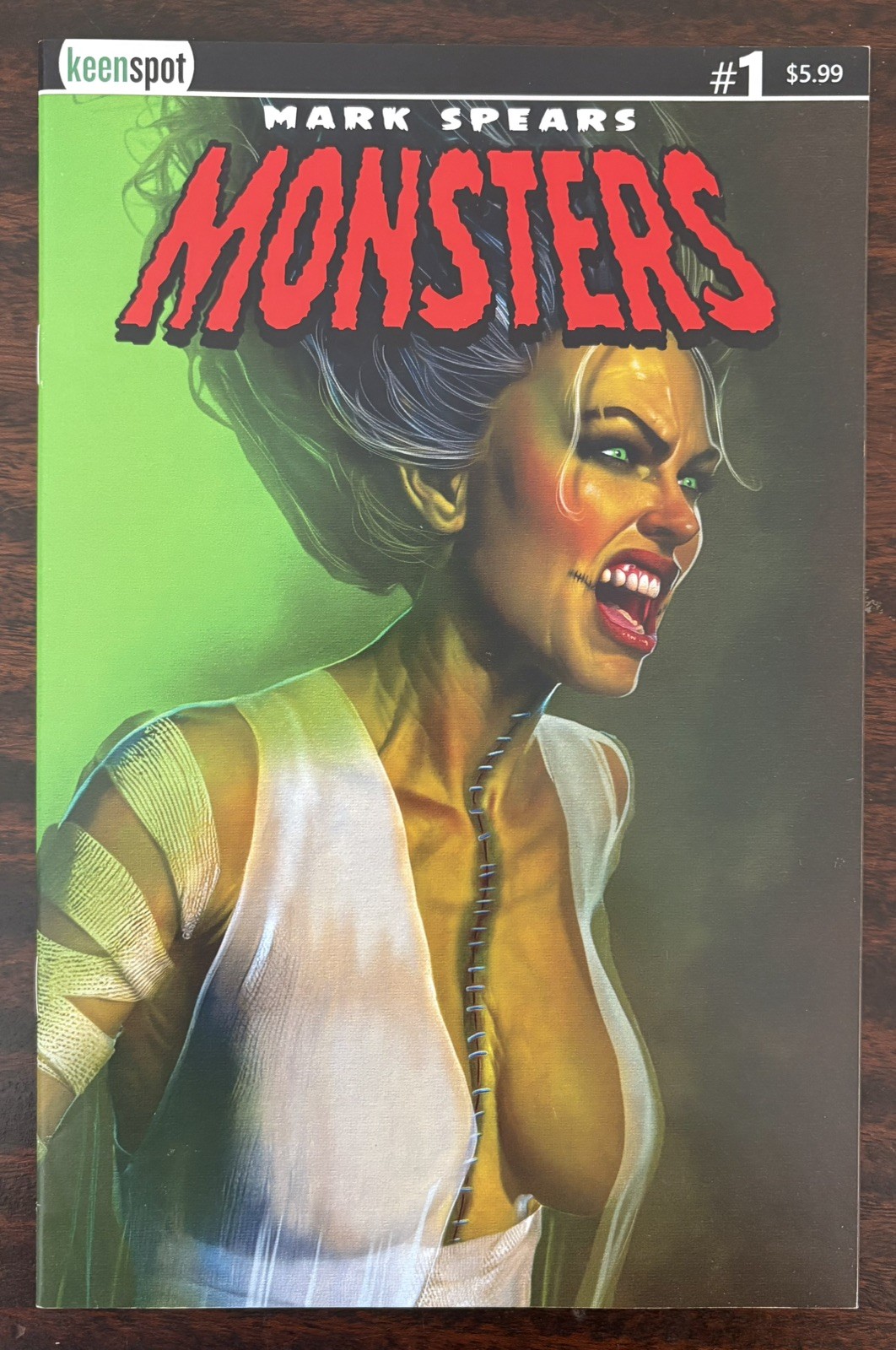 MARK SPEARS MONSTERS #1 1ST PRINT COVER E BRIDEZILLA SEE PICS