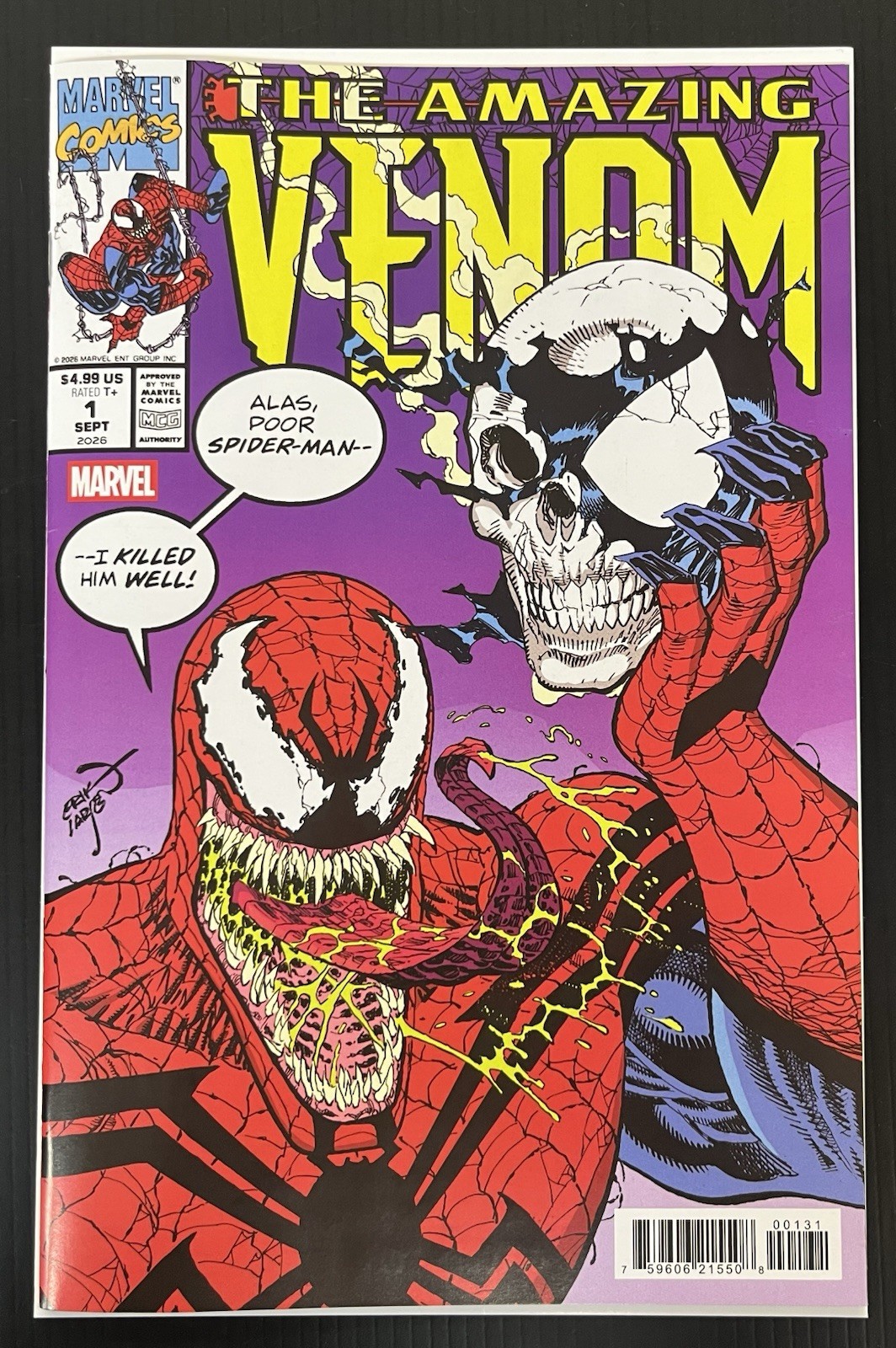 The Amazing Venom #1 Larsen ASM #347 Homage Var Marvel 2026 NM- PROSHIPPER The Amazing Venom #1 Larsen ASM #347 Homage Var Marvel 2026 NM- PROSHIPPER