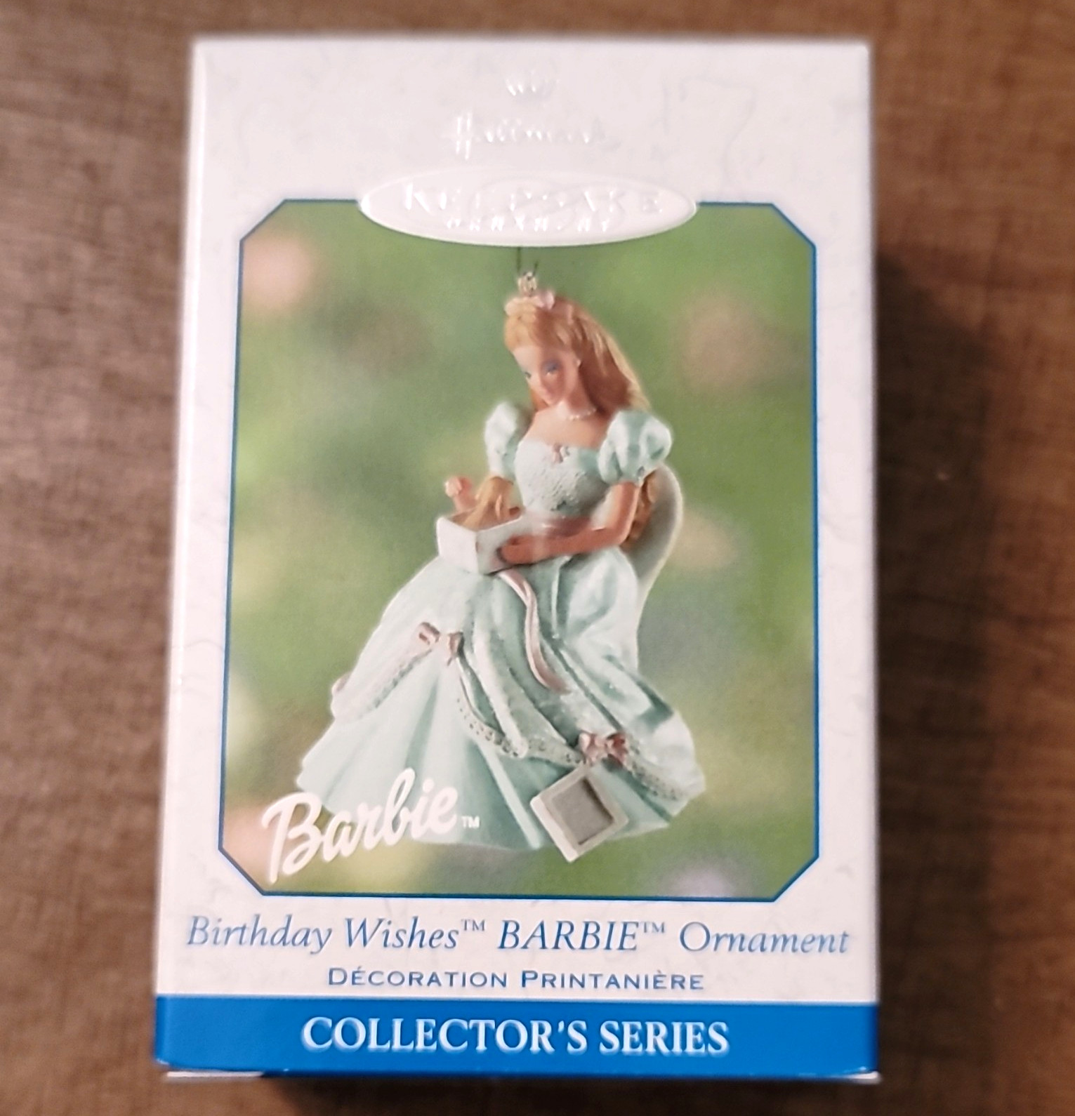 Hallmark Keepsake Birthday Wishes Barbie Collector’s Series Ornament 2002 Dated