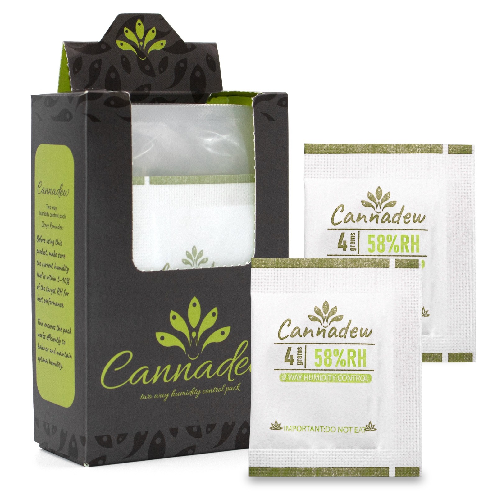 58% RH 4Gram (15 Pack) Two-Way Humidity Control Packets 58% RH 4Gram (15 Pack) Two-Way Humidity Control Packets