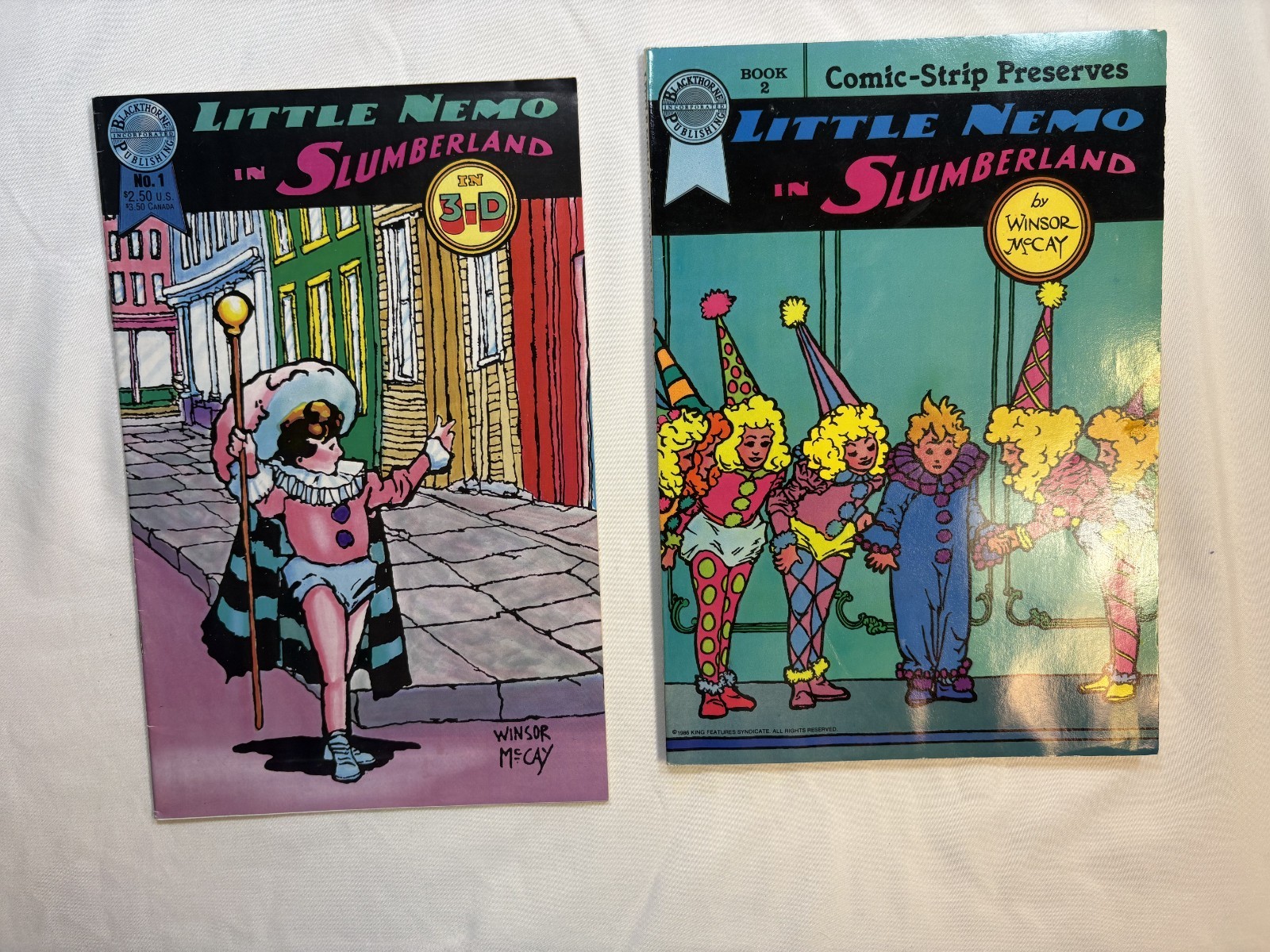 Little Nemo In Slumberland #1 in 3D McCay & Comic Strip Preserves Good Shape LOT