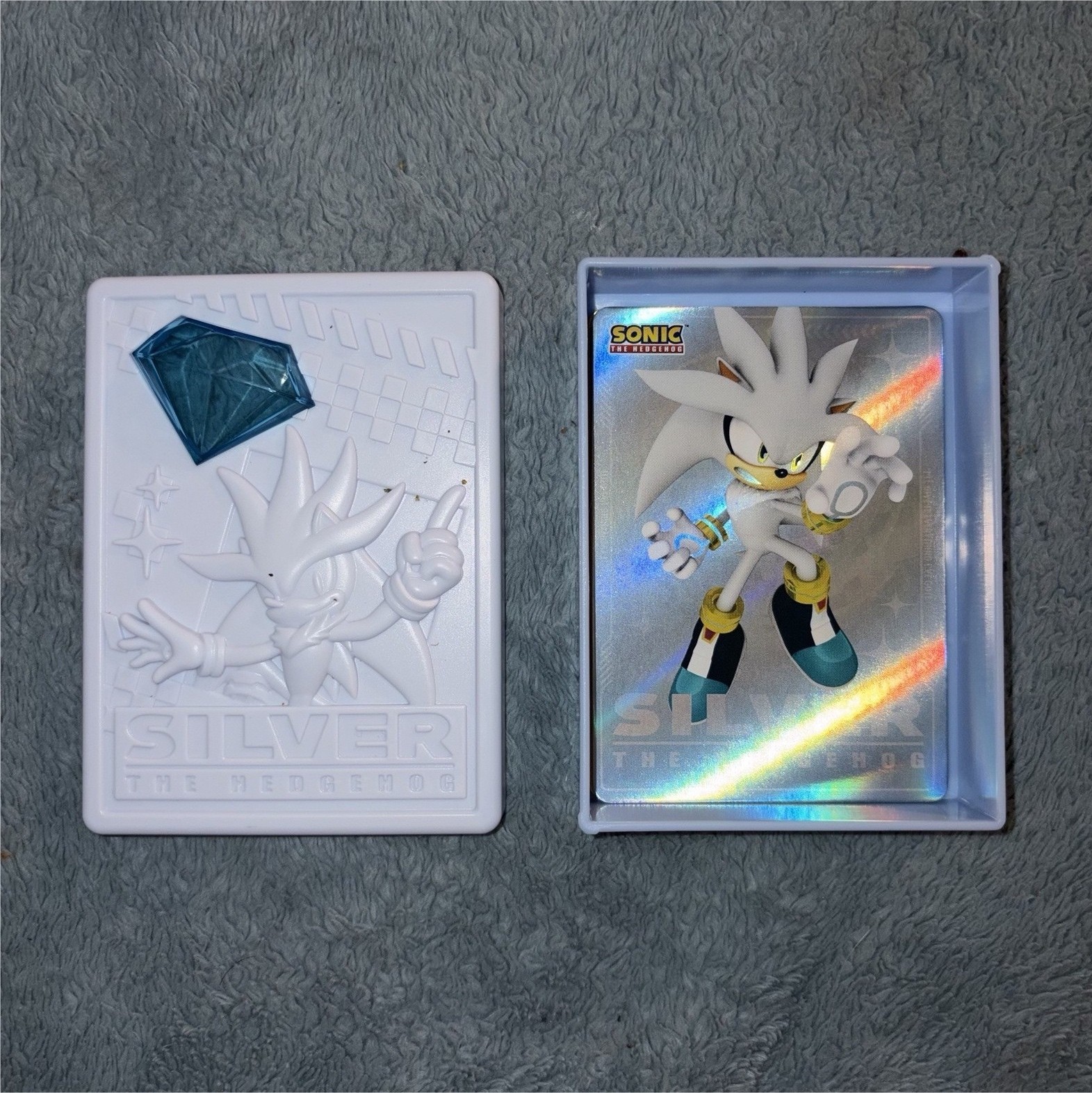 Wendy’s X Sonic 35th Anniversary Collectible Cards 5ct 2026 Super Silver Chao Wendy’s X Sonic 35th Anniversary Collectible Cards 5ct 2026 Super Silver Chao