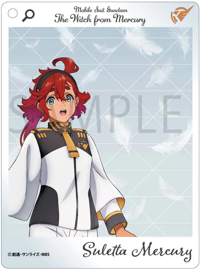 “Mobile Suit Gundam: The Witch from Mercury” Acrylic Keychain Suletta Mercury