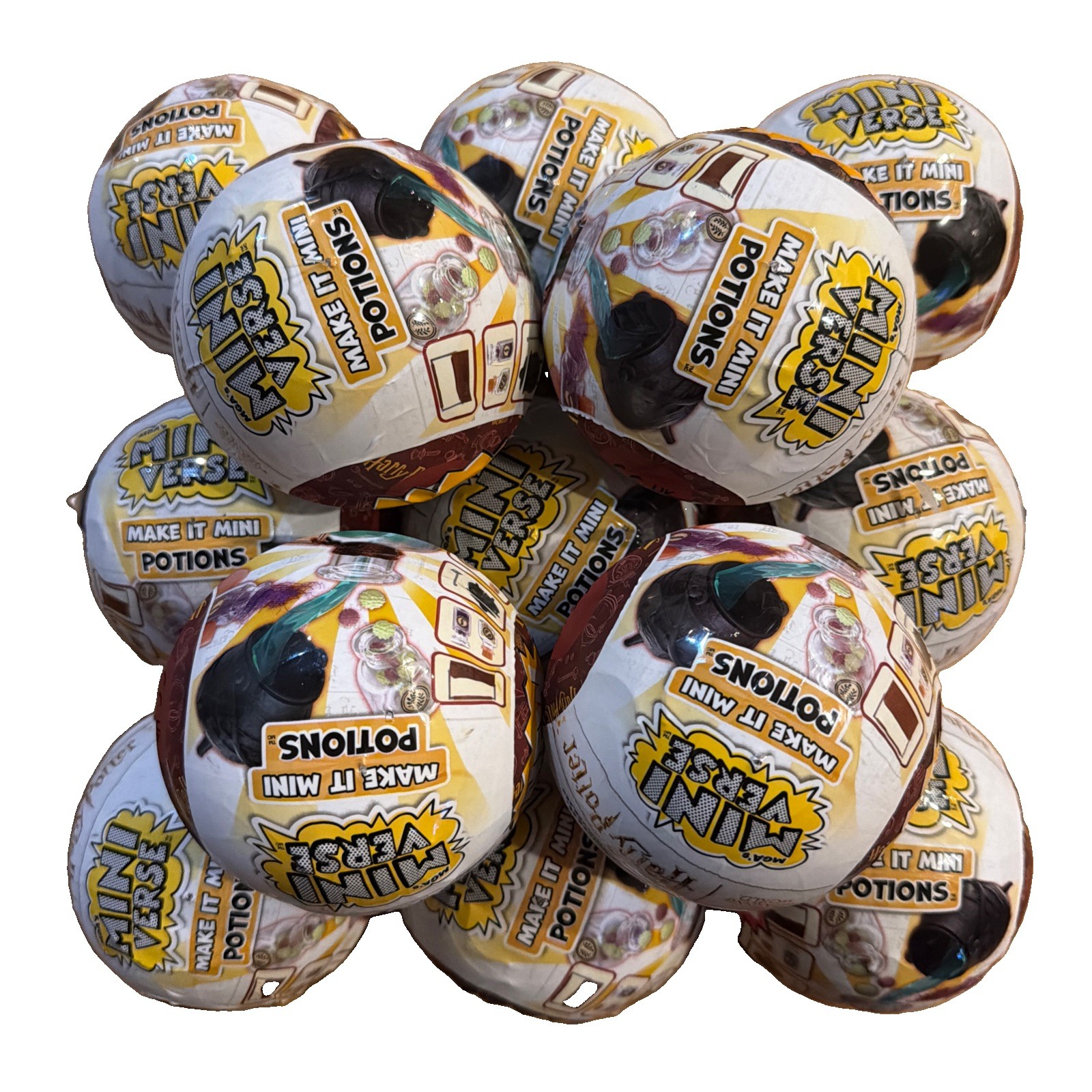 SEALED LOT OF 13 MGA Miniverse \'Make It Mini\' *Surprise* Harry Potter Potions