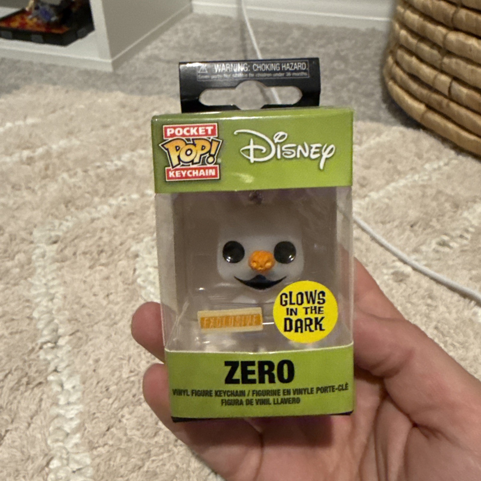 Funko Pocket POP Zero (Glow In The Dark) Keychain Disney Funko Pocket POP Zero (Glow In The Dark) Keychain Disney
