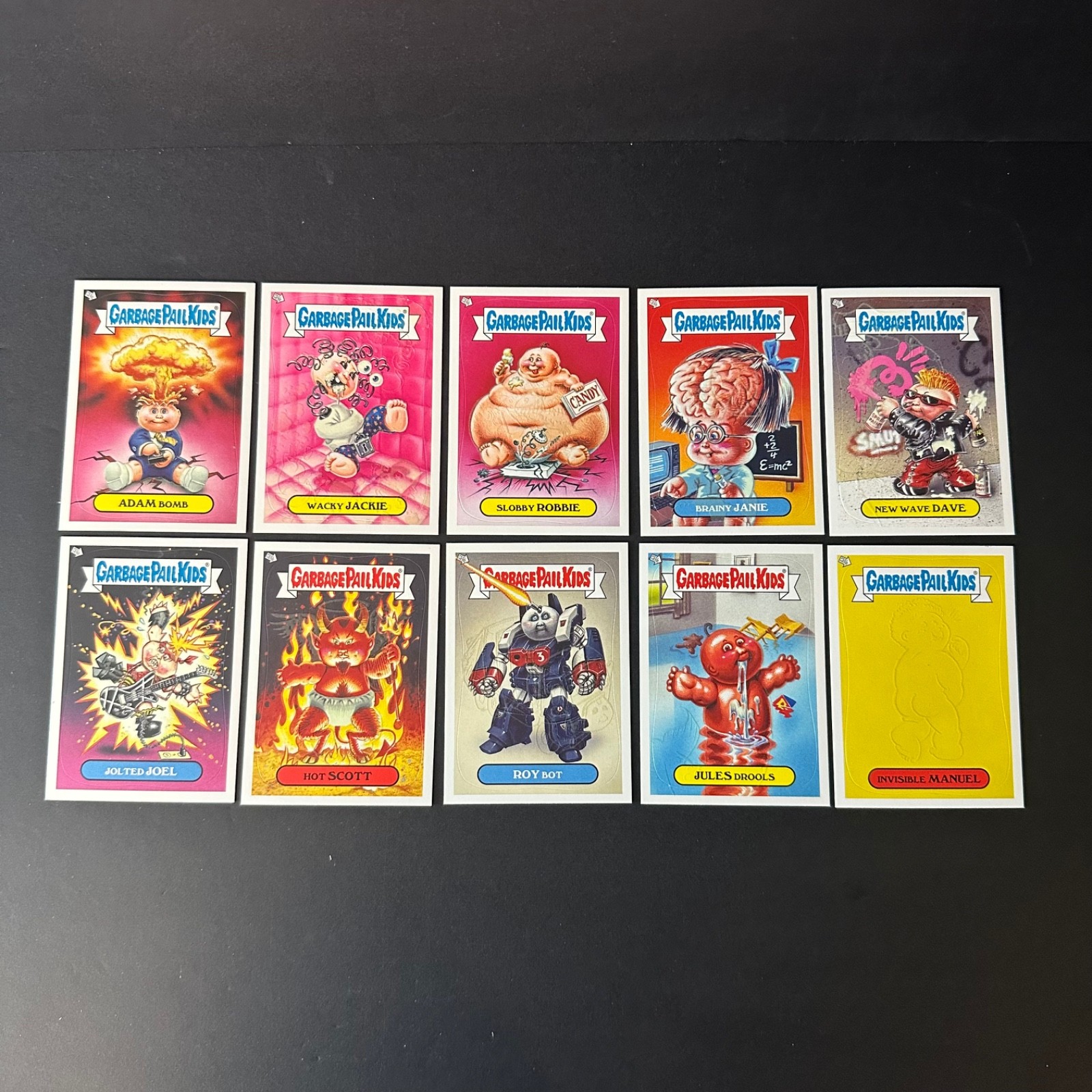 2013 GARBAGE PAIL KIDS BRAND NEW SERIES BNS 2 GLOW IN THE DARK SET 10/10 CARD CS 2013 GARBAGE PAIL KIDS BRAND NEW SERIES BNS 2 GLOW IN THE DARK SET 10/10 CARD CS