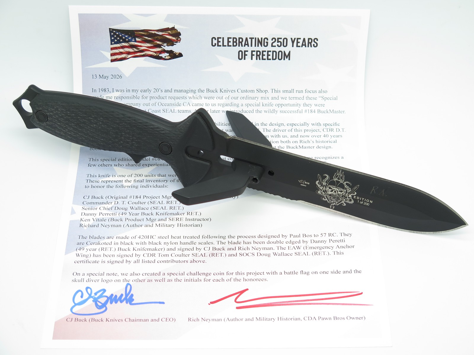 Limited 2026 Buck 084 Buckmaster 2.0 Combat Diver Navy Seal Fixed Survival Knife Limited 2026 Buck 084 Buckmaster 2.0 Combat Diver Navy Seal Fixed Survival Knife