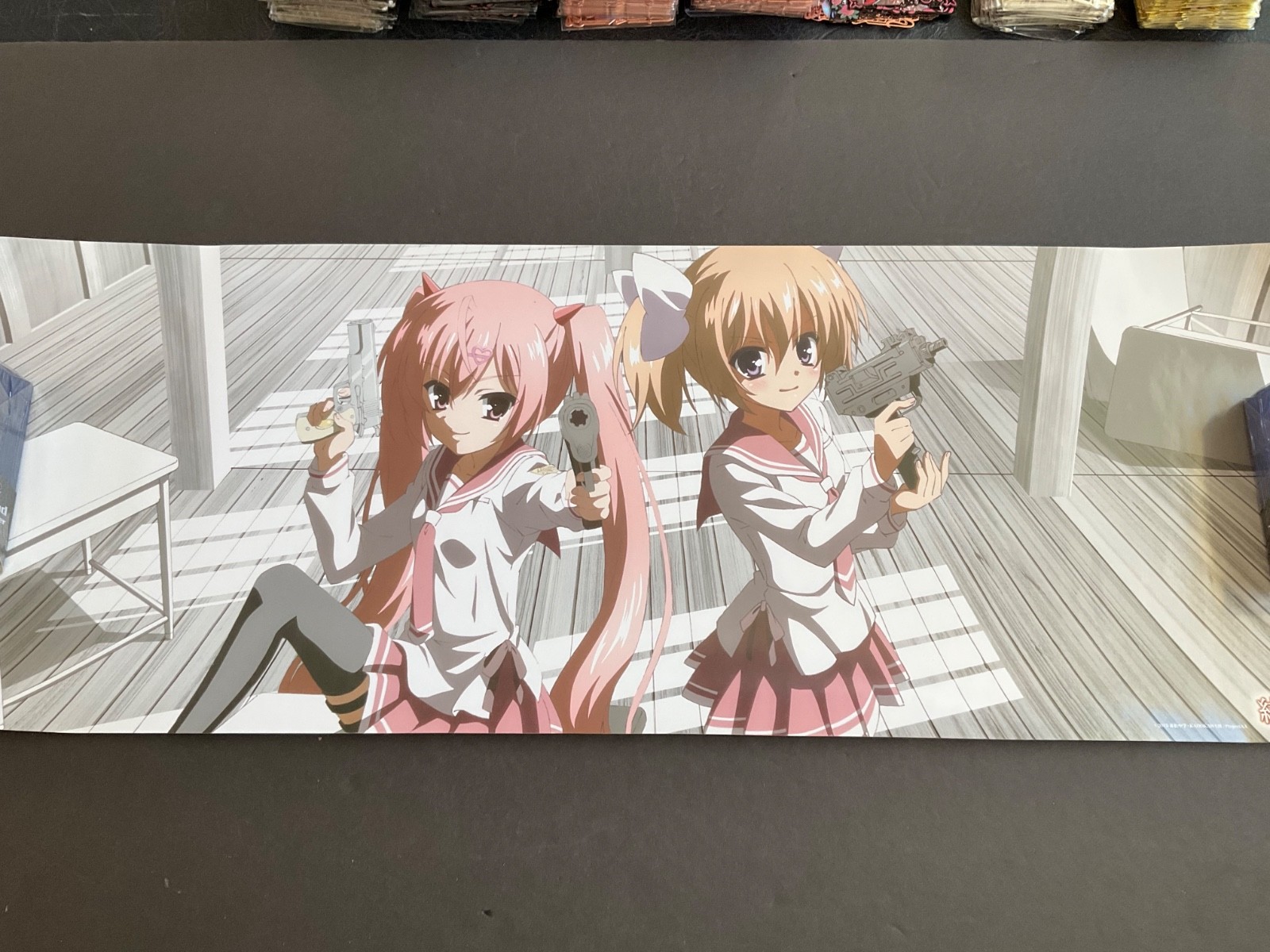 Aria the Scarlet Ammo Double A - Stick Poster - 2015 - Japan Anime Kadokawa OOP