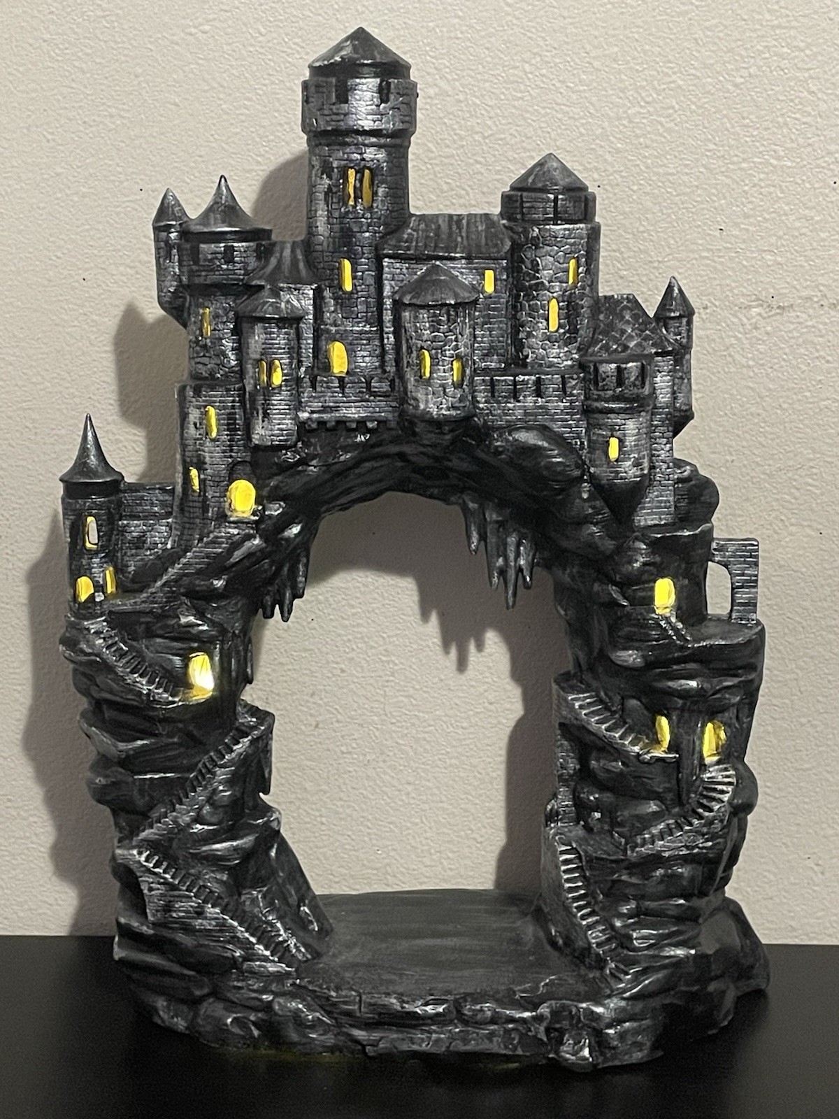 Large Lighted Gothic Castle Arch Display Dark Fantasy Medieval Decor Halloween
