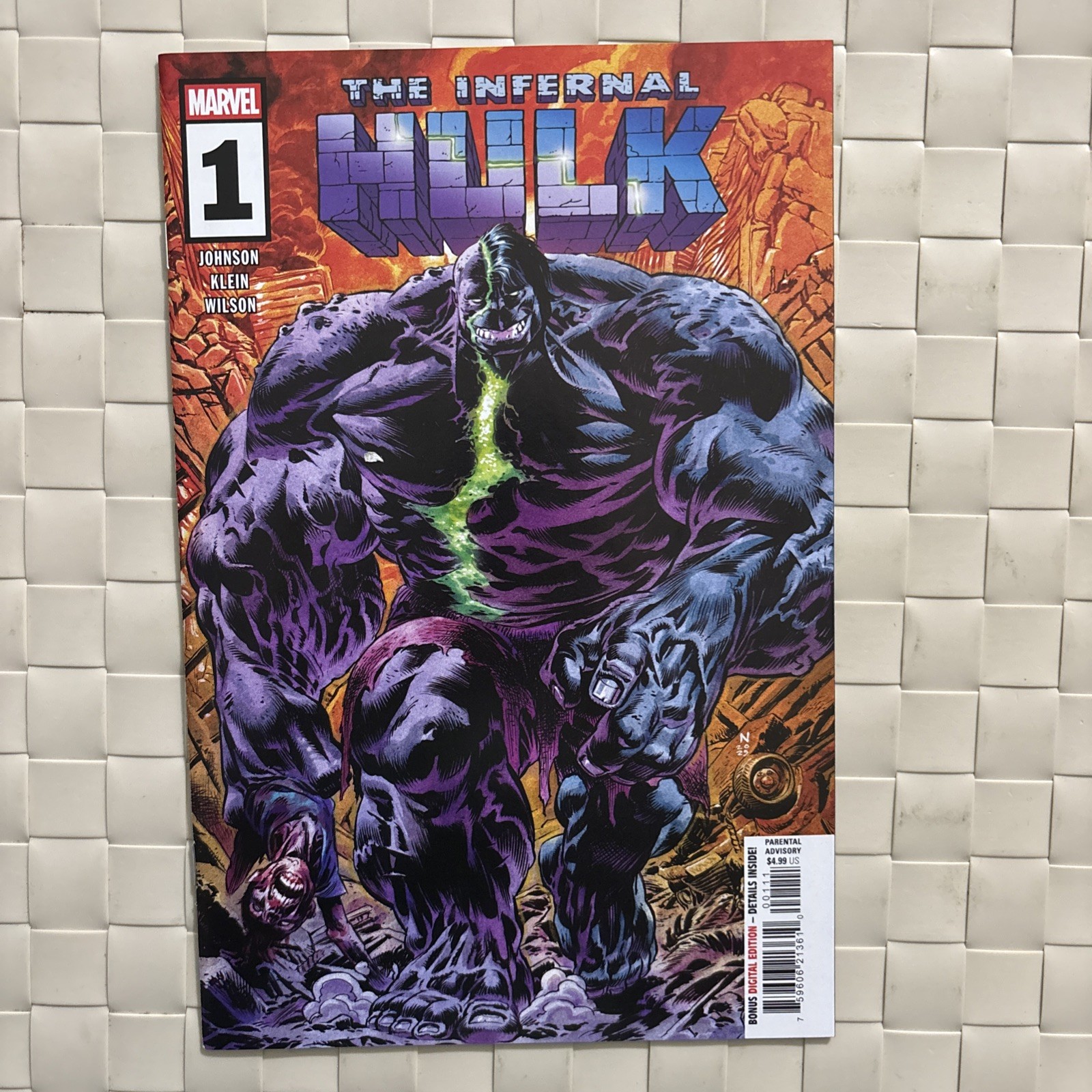 The Infernal Hulk #1 1st App Infernal Hulk Cover A Marvel Comics 2025 (2)