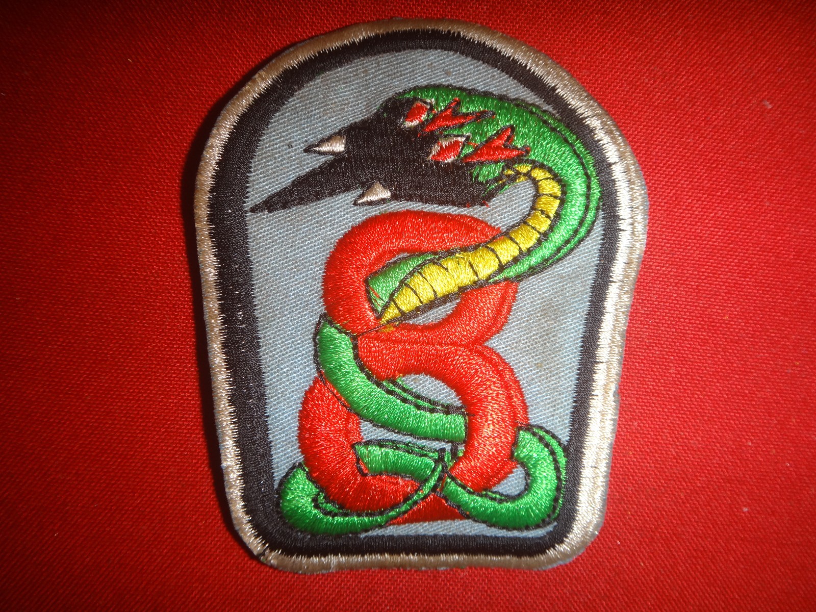 Vietnam War Patch USAF 1st STRATEGIC RECON Squadron OL-8 At Kadena AFB, Okinawa