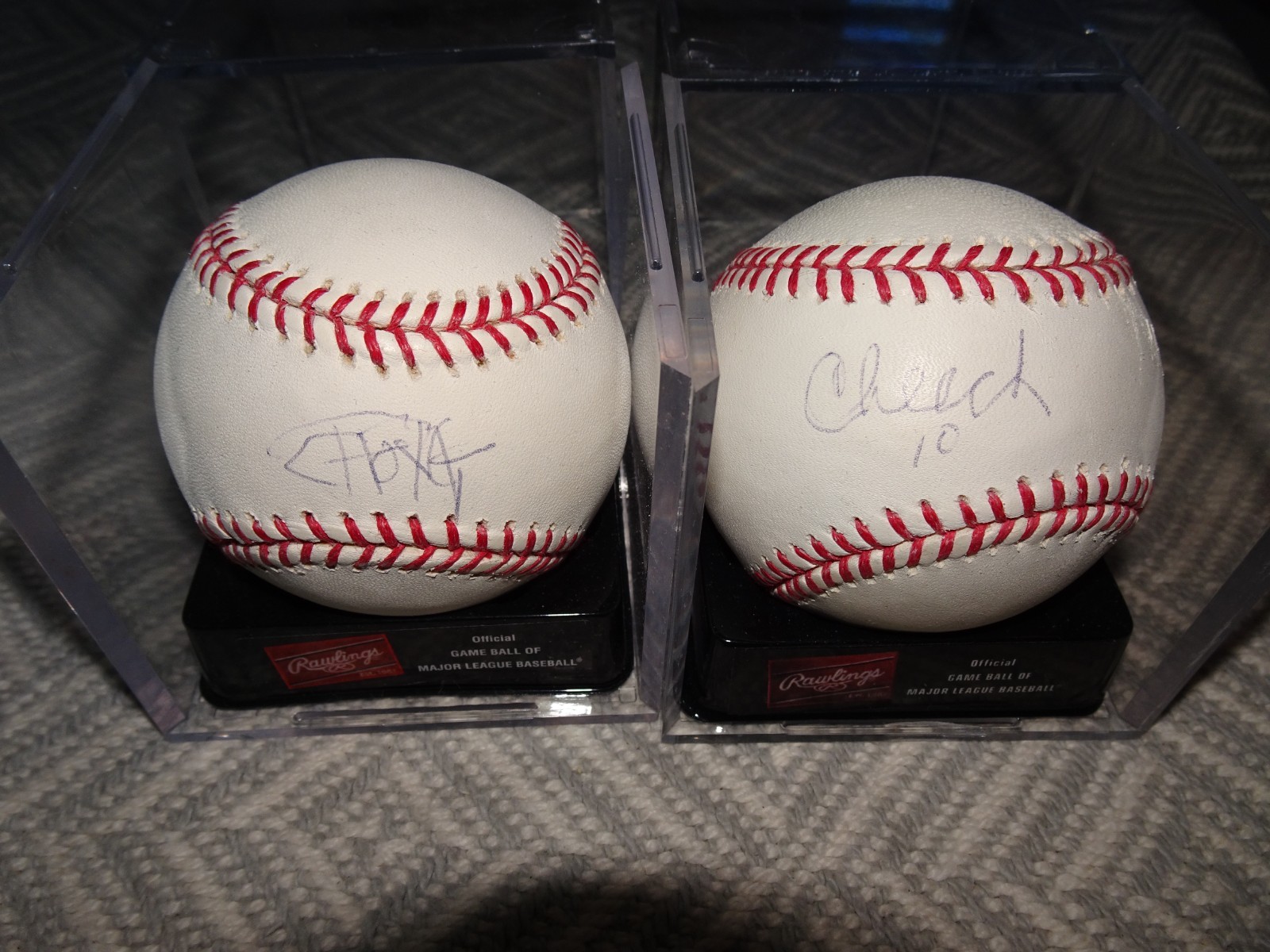 Cheech and Chong signed Baseballs Cheech and Chong signed Baseballs