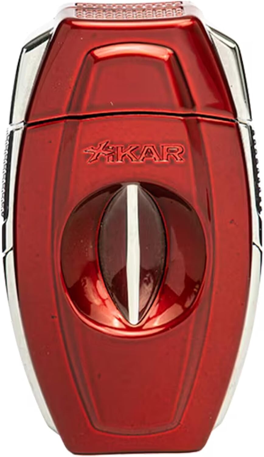 XIKAR Flip Dual Cigar Cutter, V-Cut & Straight Cut Cigar Cutter, Red XIKAR Flip Dual Cigar Cutter, V-Cut & Straight Cut Cigar Cutter, Red