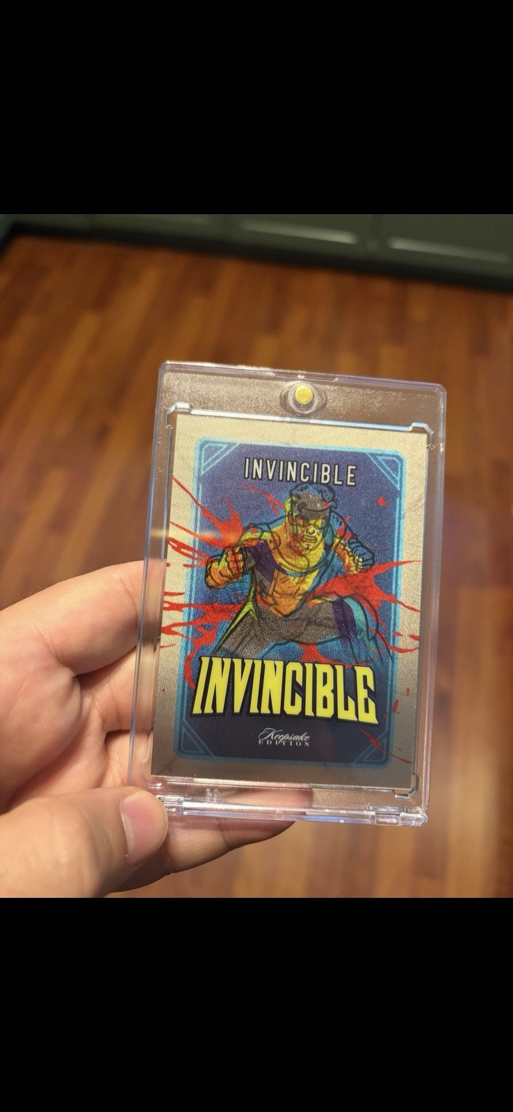 2026 Invincible Keepsake Edition 4-D Card Insert #4D-01. Case Hit 2026 Invincible Keepsake Edition 4-D Card Insert #4D-01. Case Hit