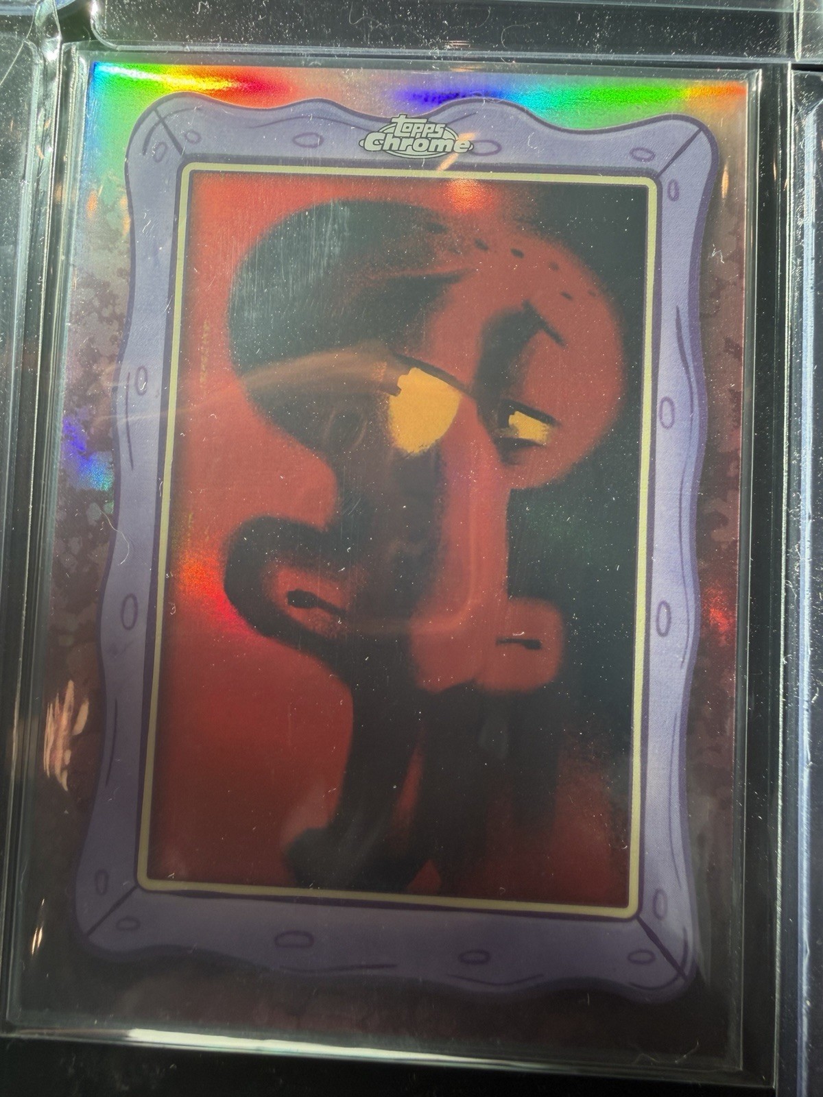 Topps Chrome SpongeBob Squidward\'s Gallery Gyula Nemeth Card #SG-4 SSP Topps Chrome SpongeBob Squidward\'s Gallery Gyula Nemeth Card #SG-4 SSP